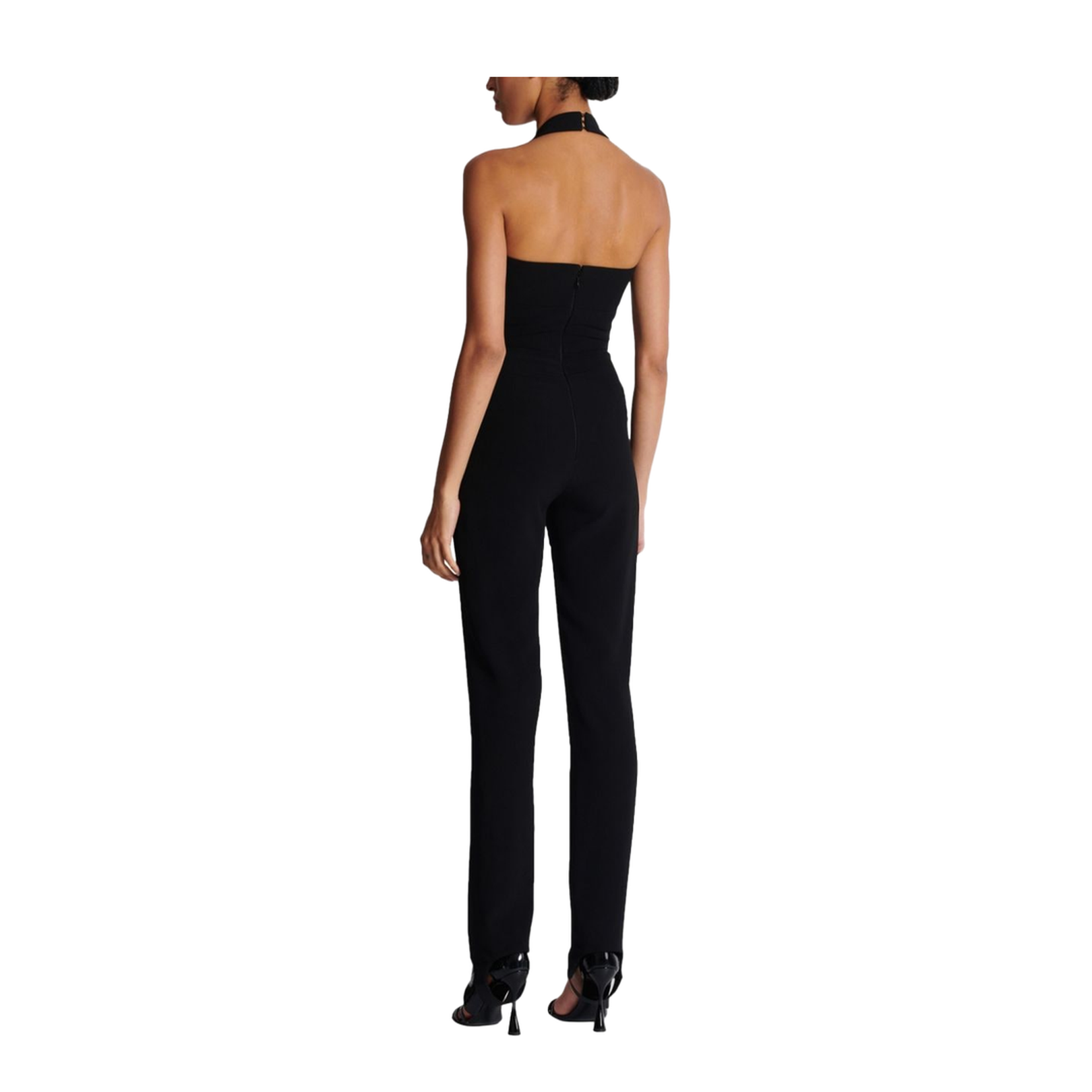 Buttoned Long Jumpsuit