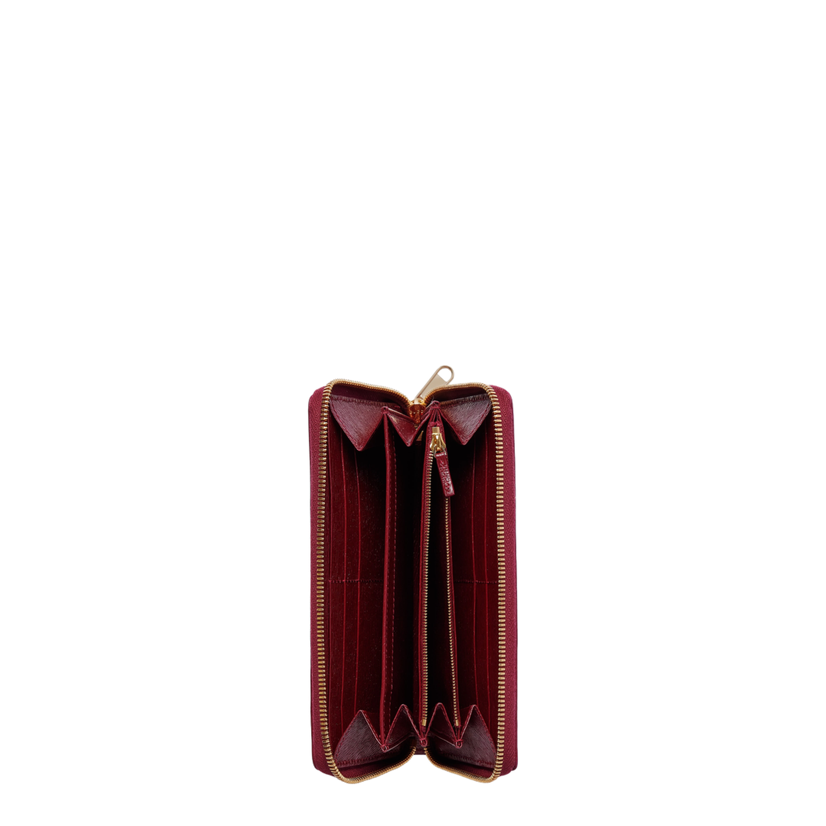 Burgundy leather wallet