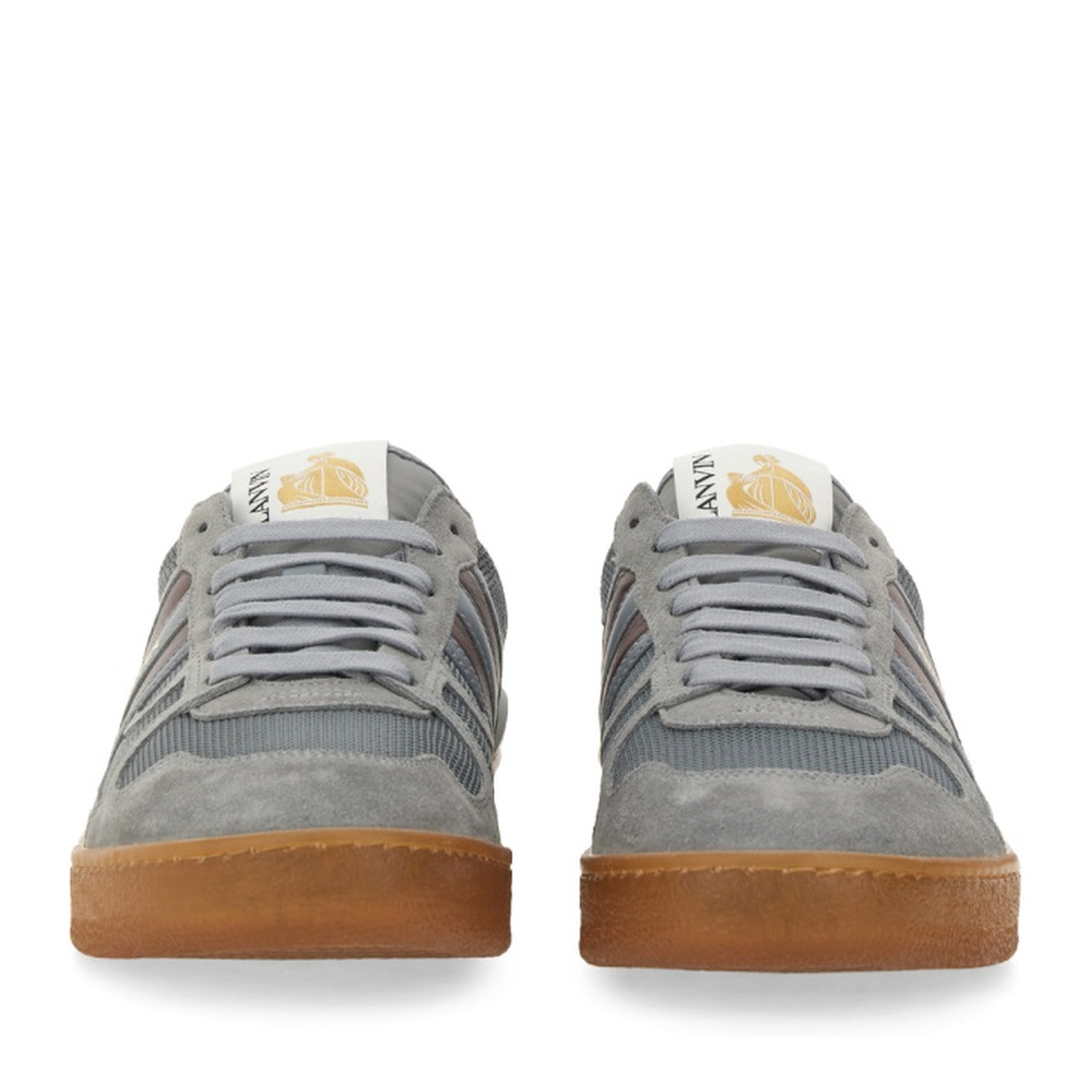 Mesh, Suede and Nappa Leather Sneaker
