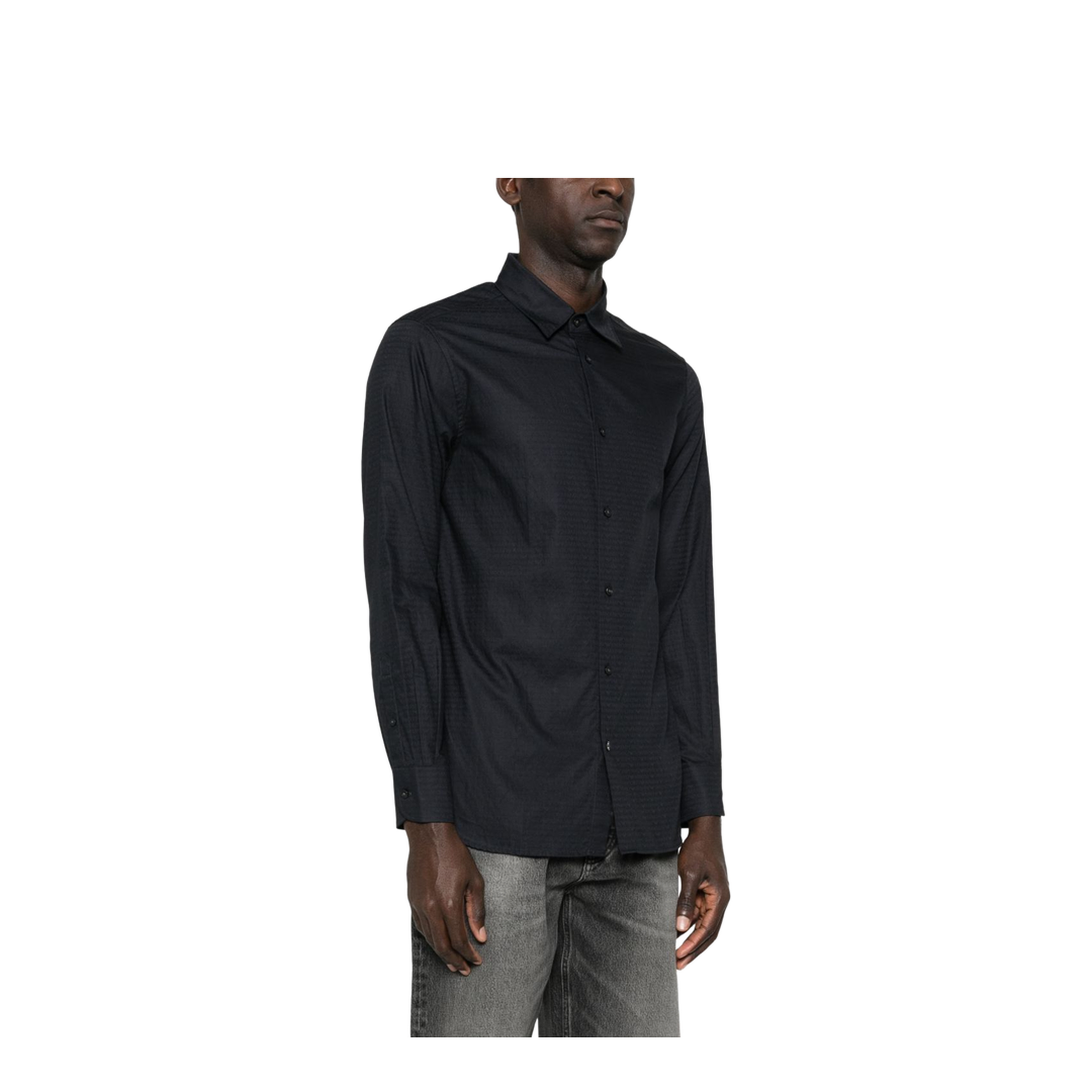MAYFEYR - Emporio Armani - Shirts Navy - EM001537AF18123FB319