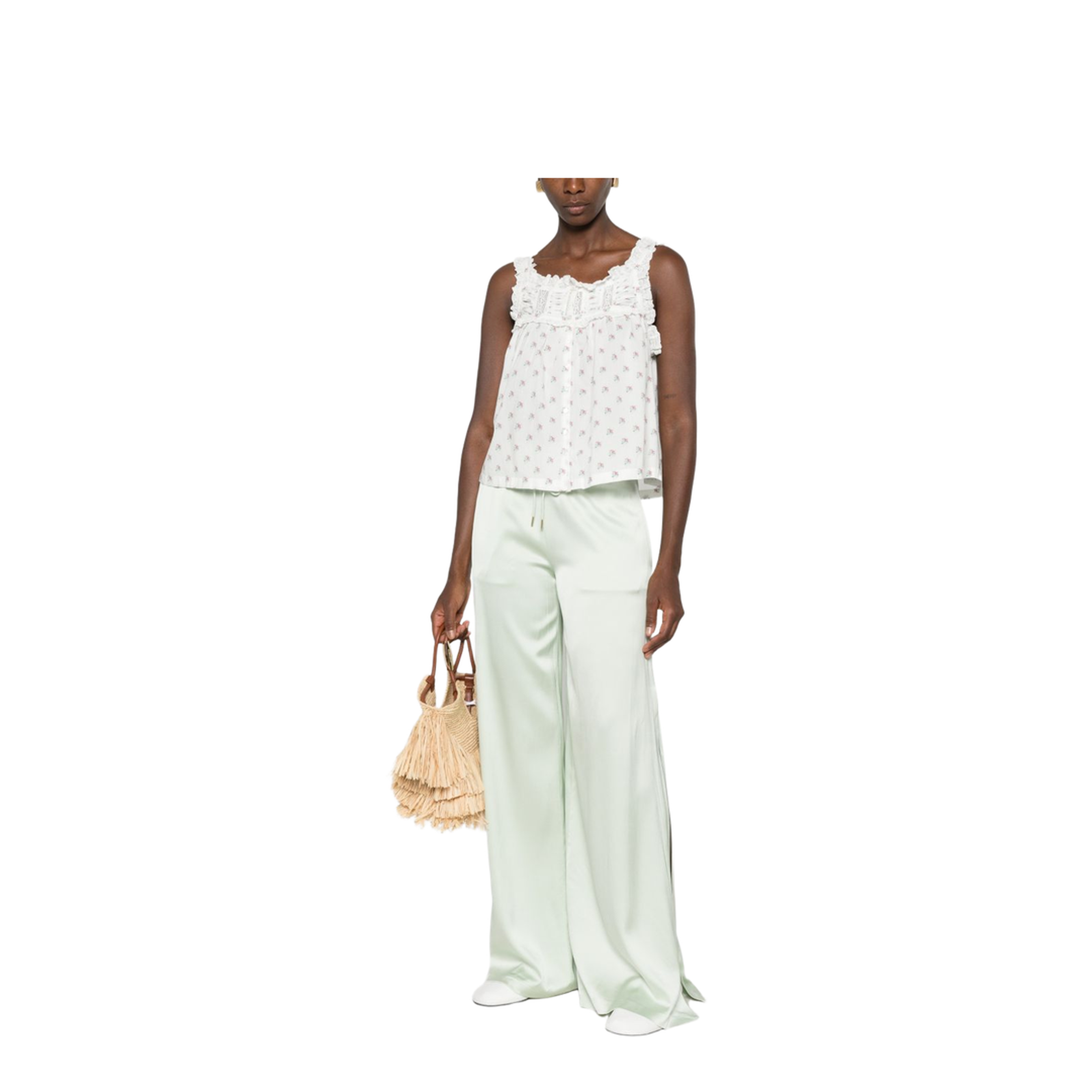 MAYFEYR - Alice + Olivia - Trousers Green - CC604A43117D311