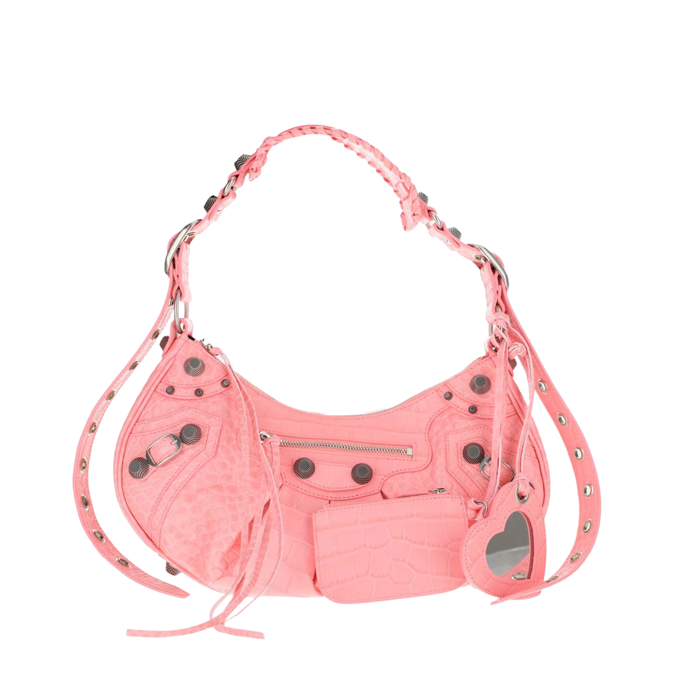 Le Cagole Small Shoulder Bag in Pink