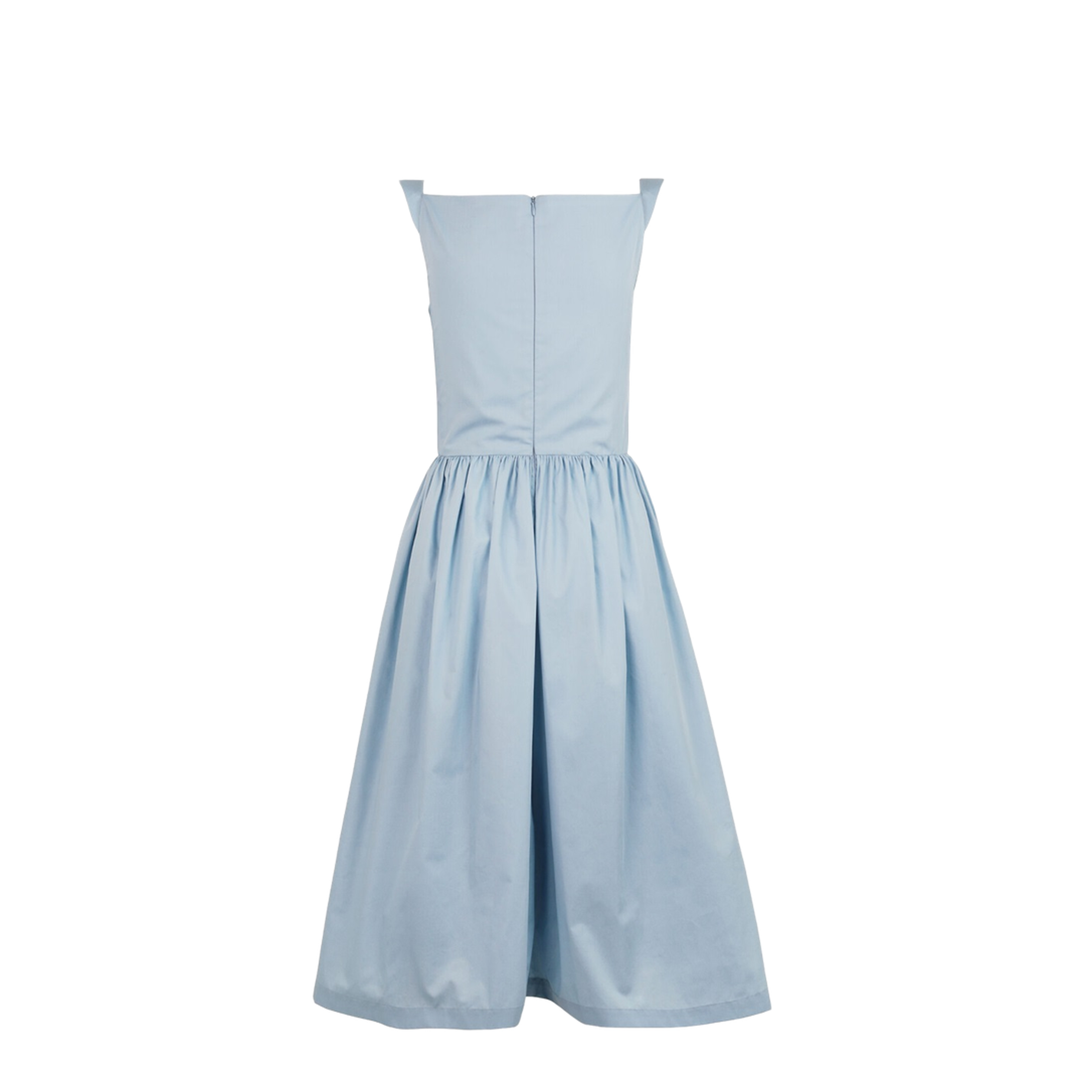 Sunday Sleeveless Dress in Regenerative Poplin