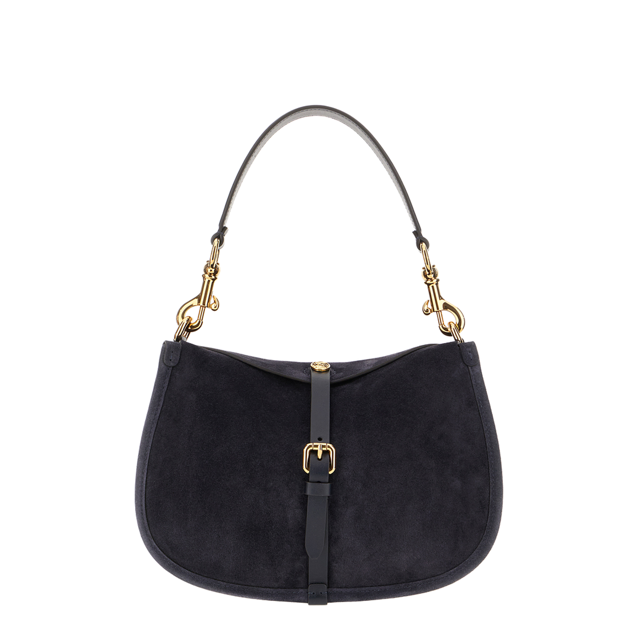 Medium Suede Pony Bag