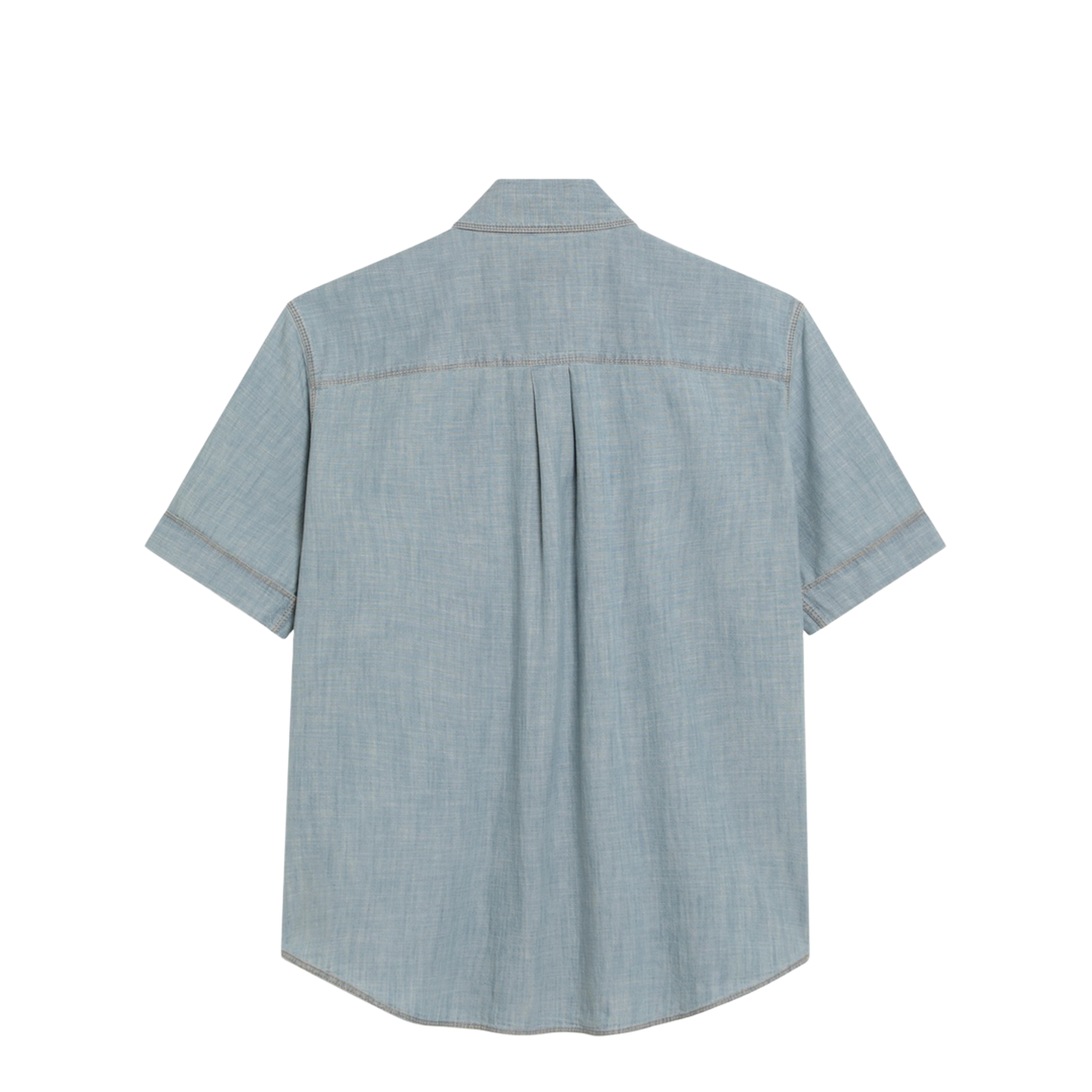Shirt in Light Blue Chambray