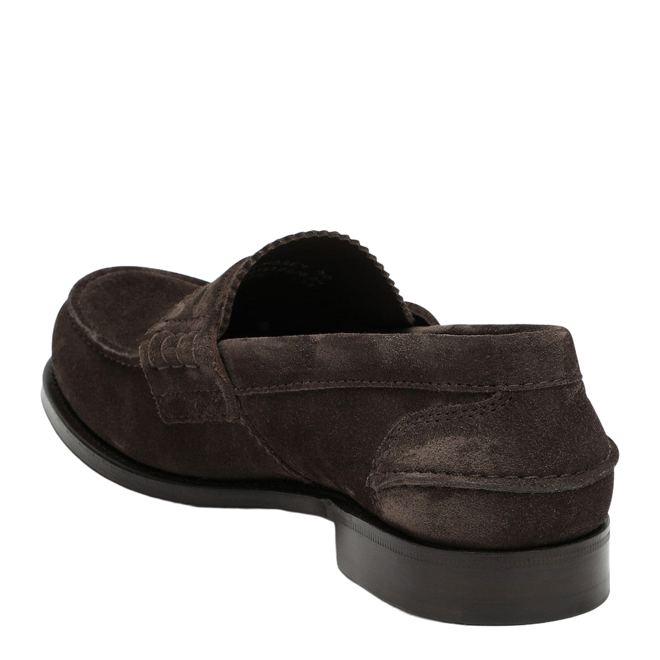 Brown Moccasin in Suede