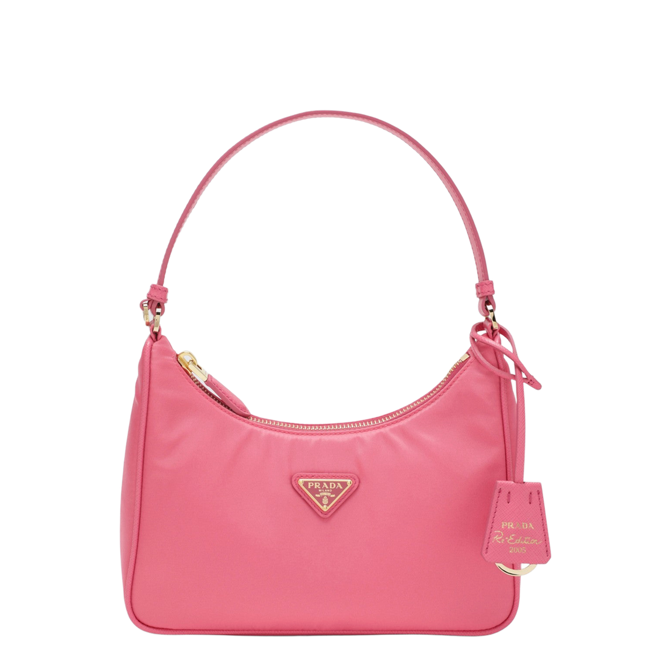 Fluo Pink Re-Nylon Re-Edition 2005 Shoulder Bag