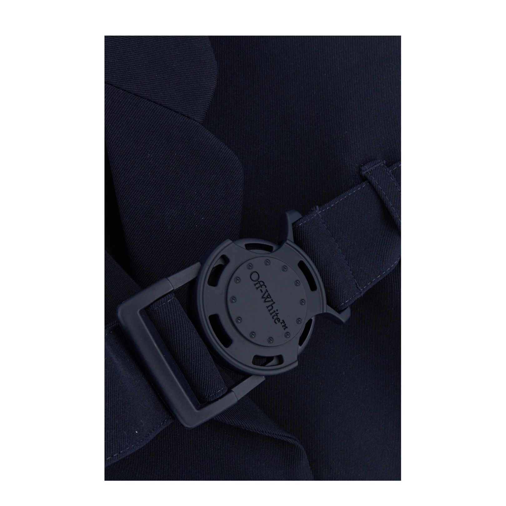 Navy Blue Wool Blazer