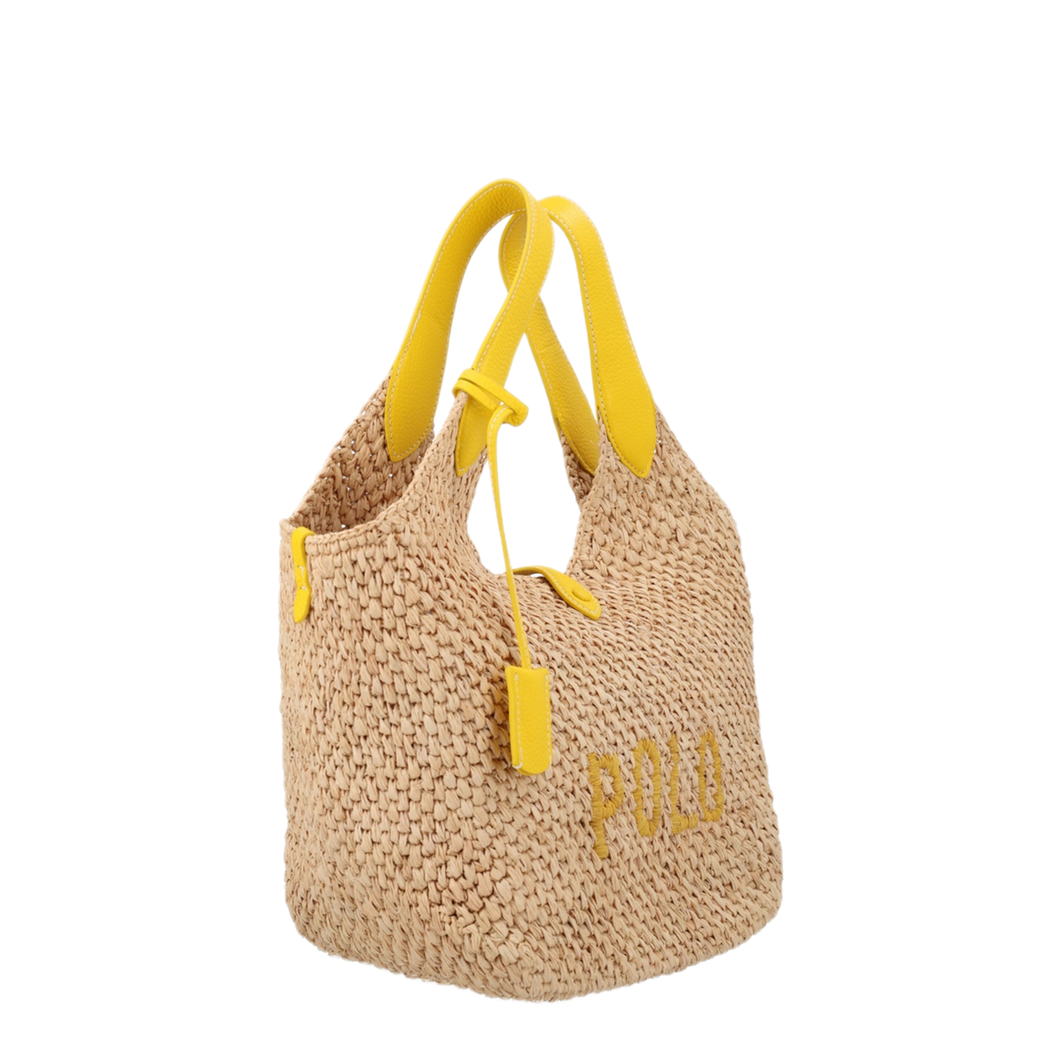 MAYFEYR - Polo Ralph Lauren - Polo Play Tote Bag - 428978557001NATURALCANARYYELLOW