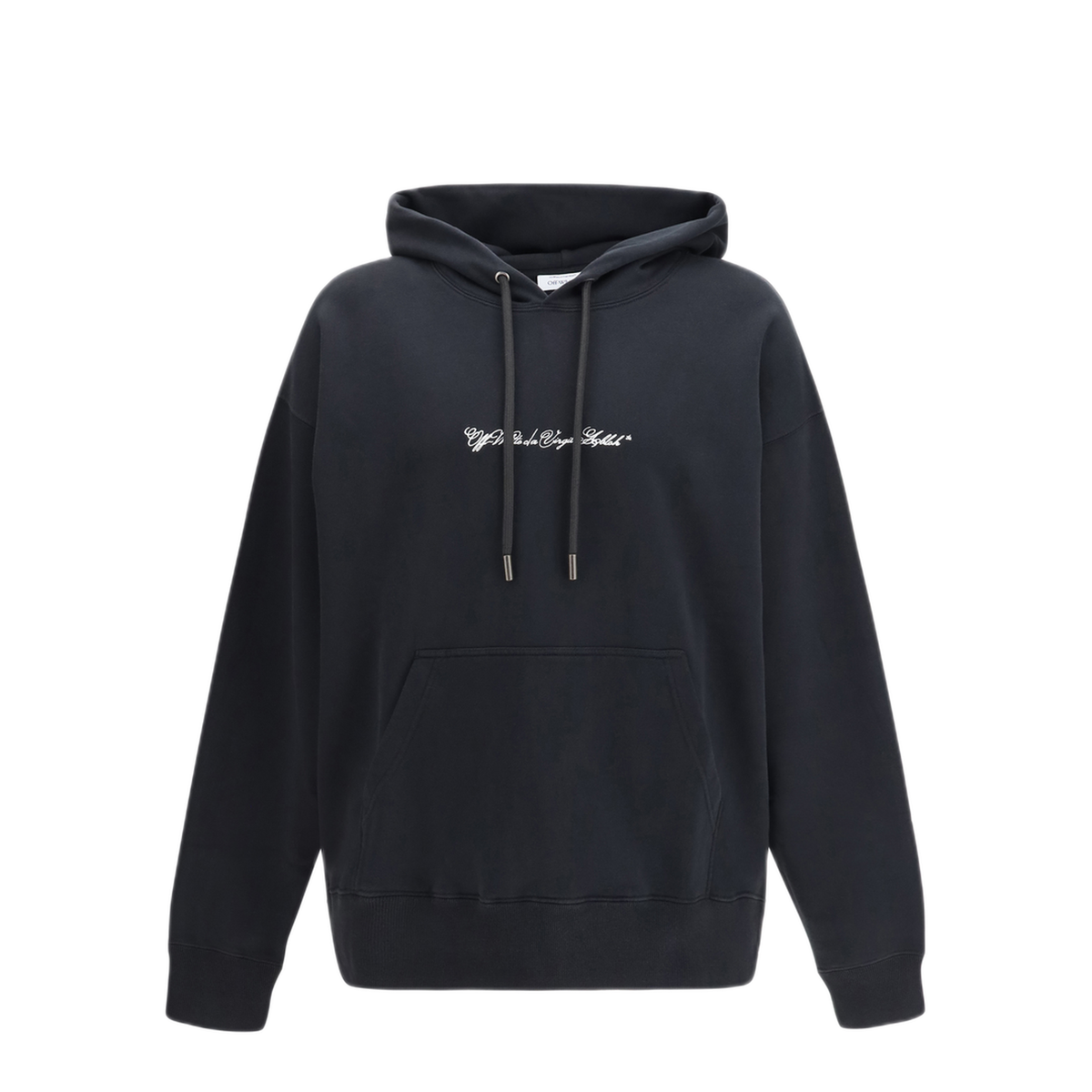 MAYFEYR - Off-White - Script Arrow Diagonal Skate Hoodie - 44MBB085S26F0040010001