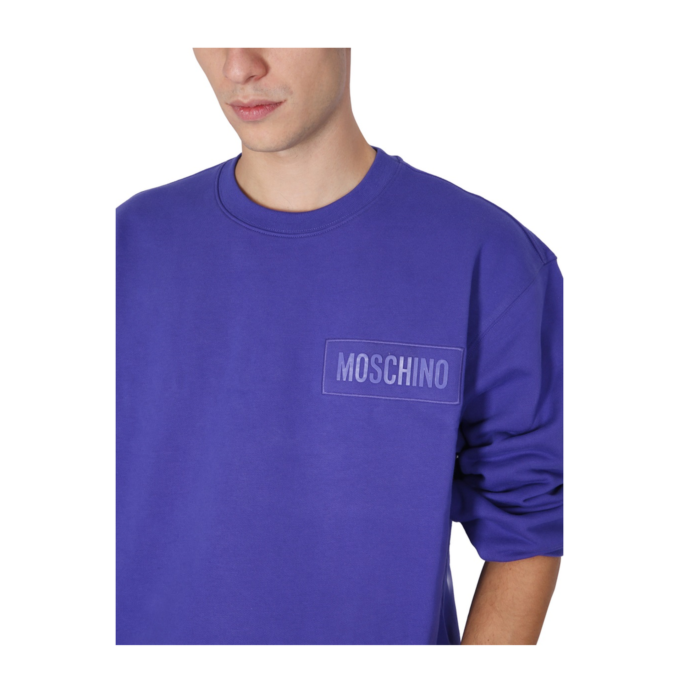 Sweatshirt with Logo Patch