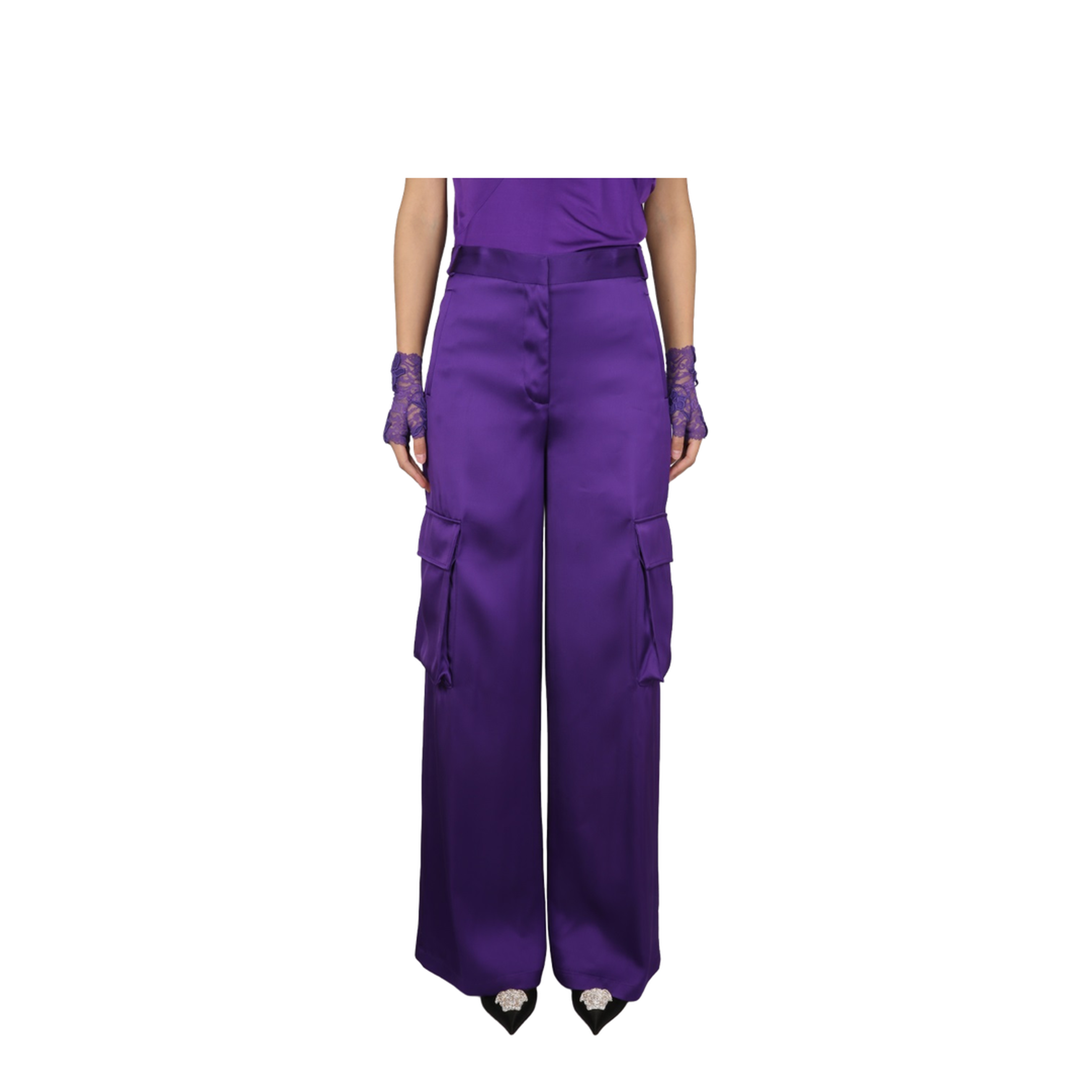 Cargo Pants Purple
