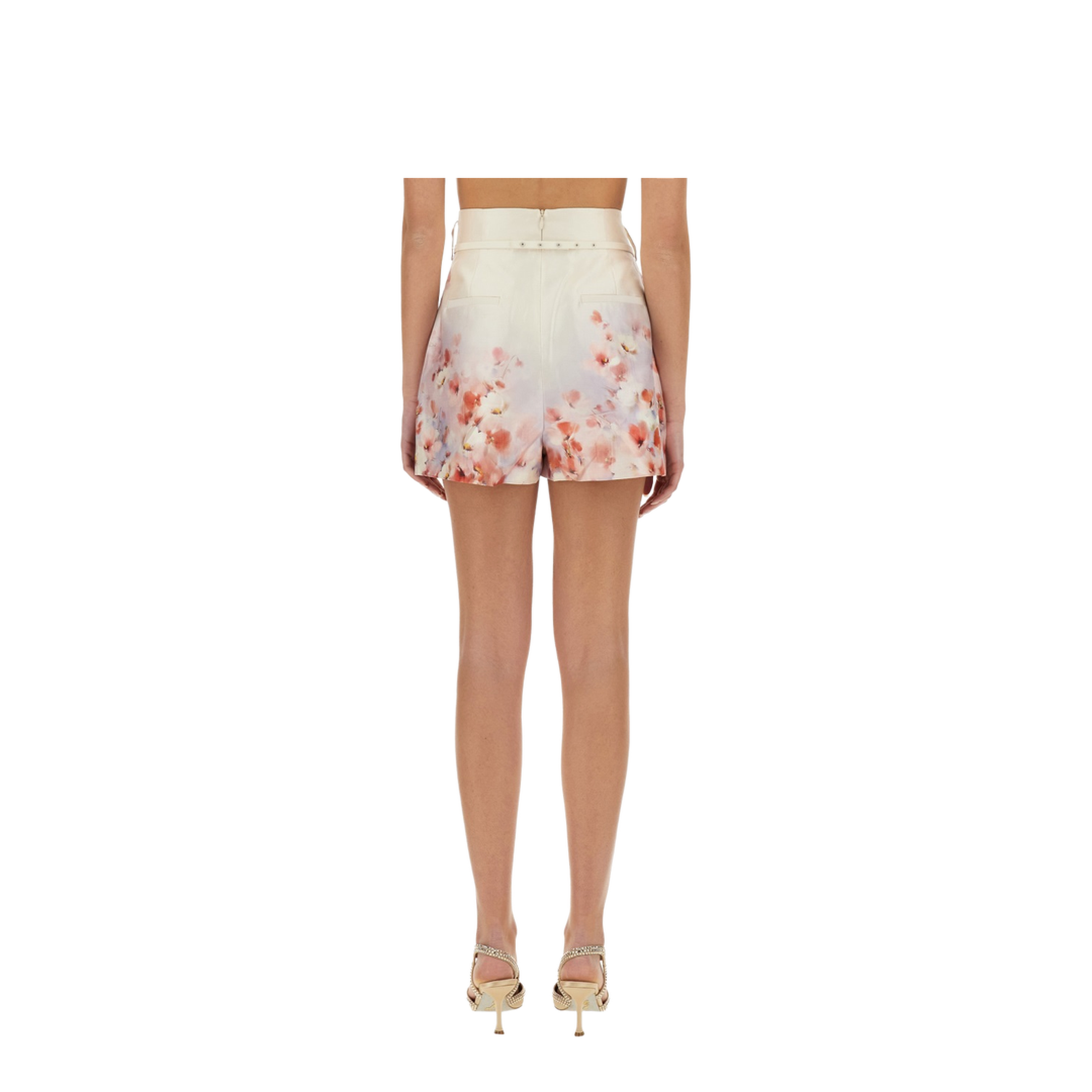 Crush Silk Blend Shorts