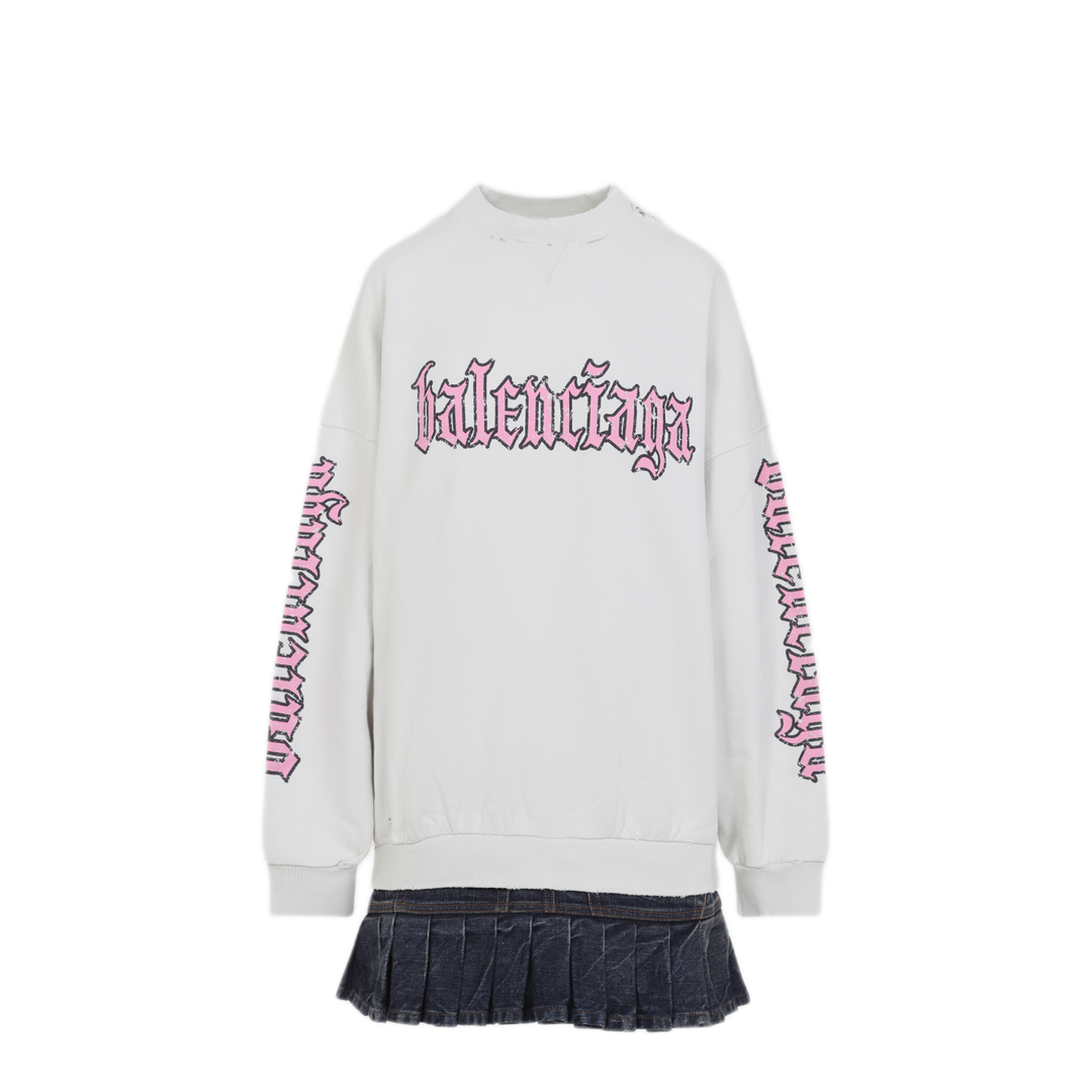 MAYFEYR - Balenciaga - Hybrid Mini Dress - 838718TSVW59012