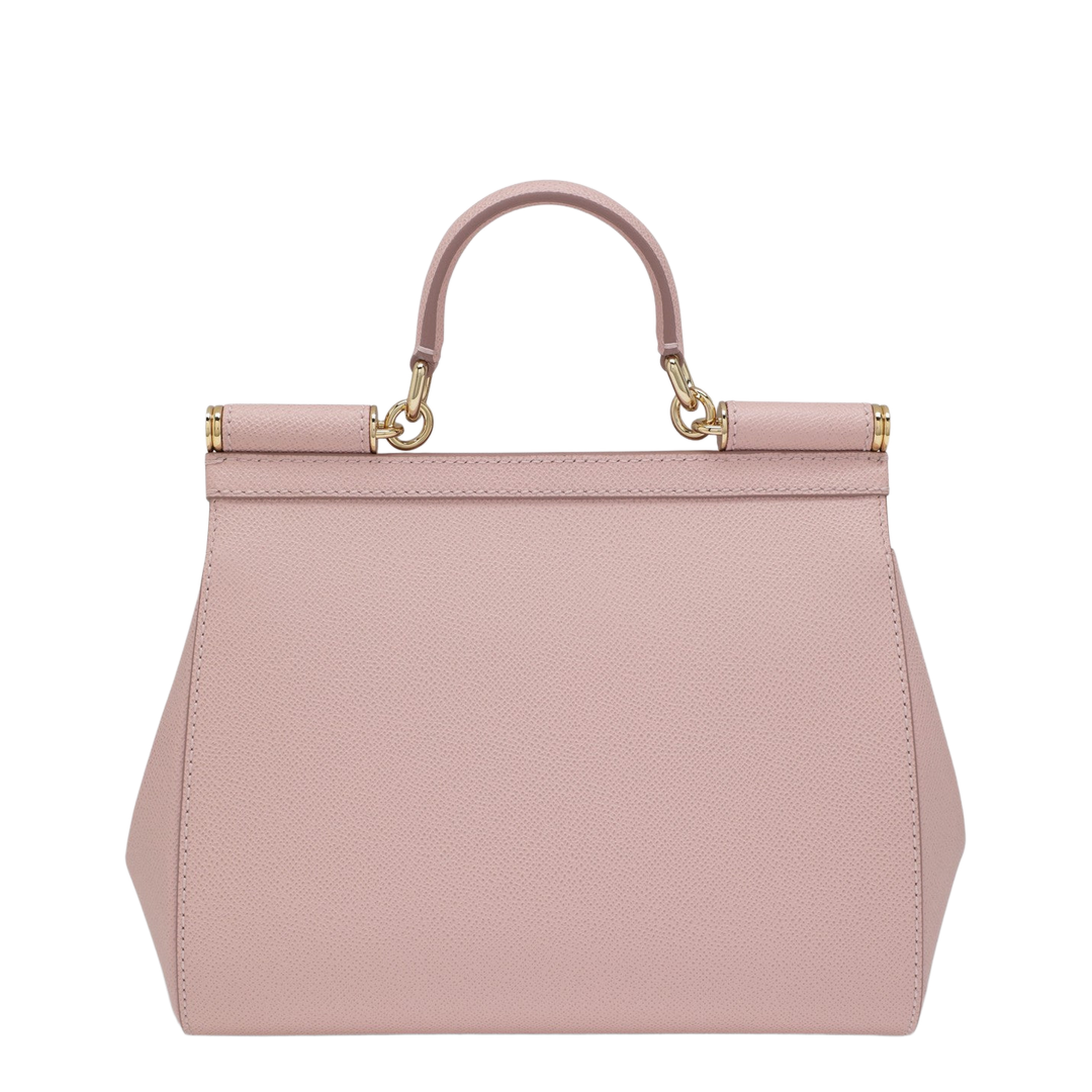 Large Sicily Top-Handle Bag in Pink