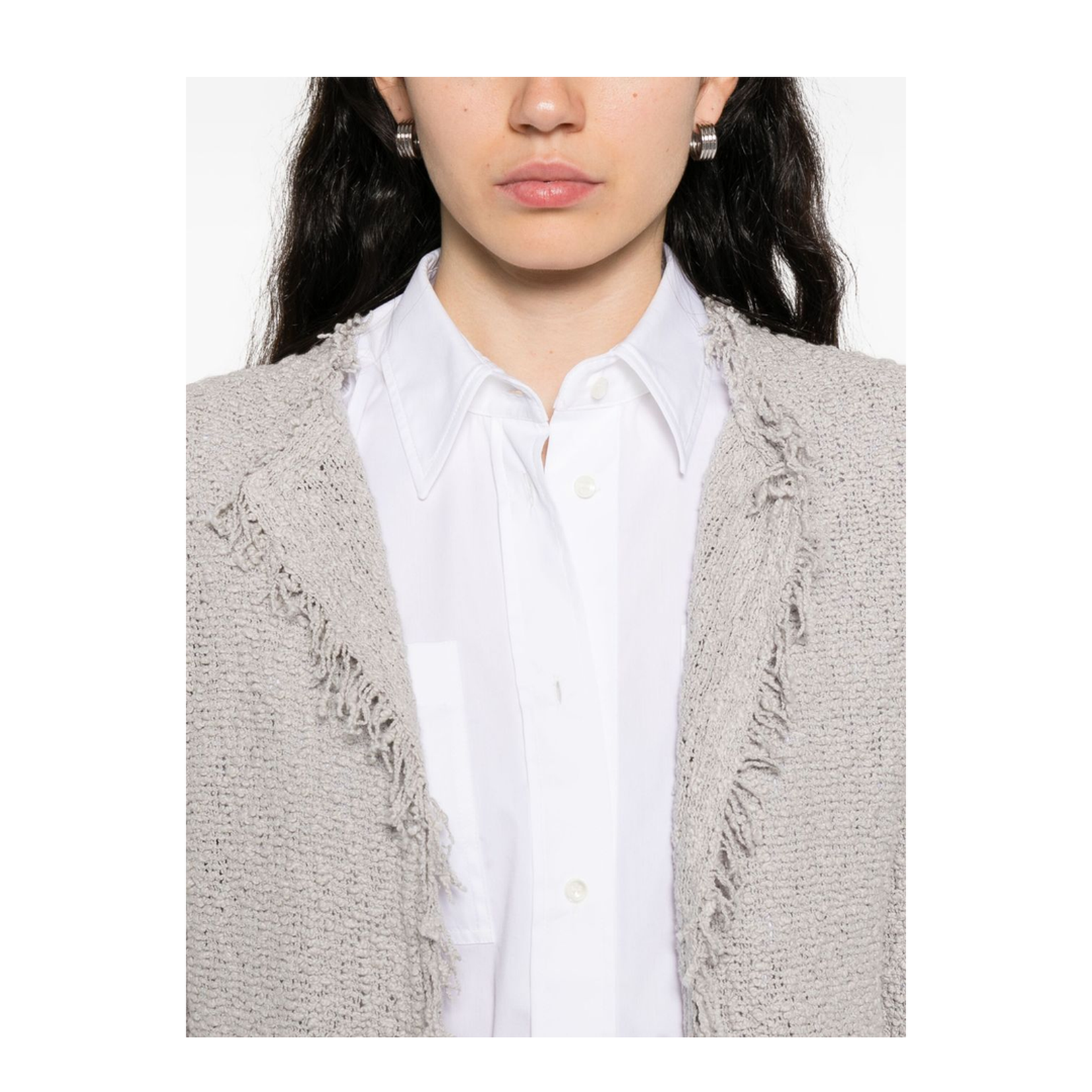 Cotton Jacket - Light Grey