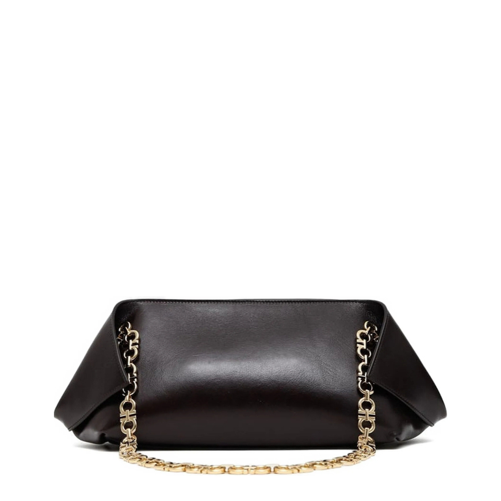 Folded Edge Design Zipper Bag