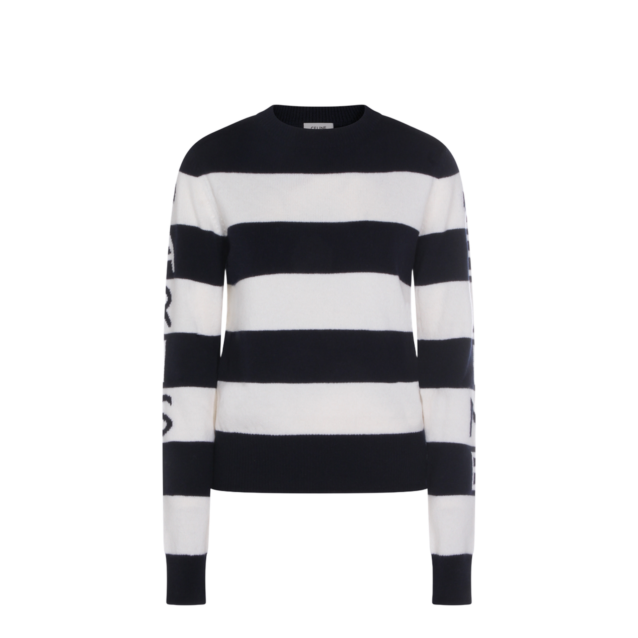 Striped wool sweater