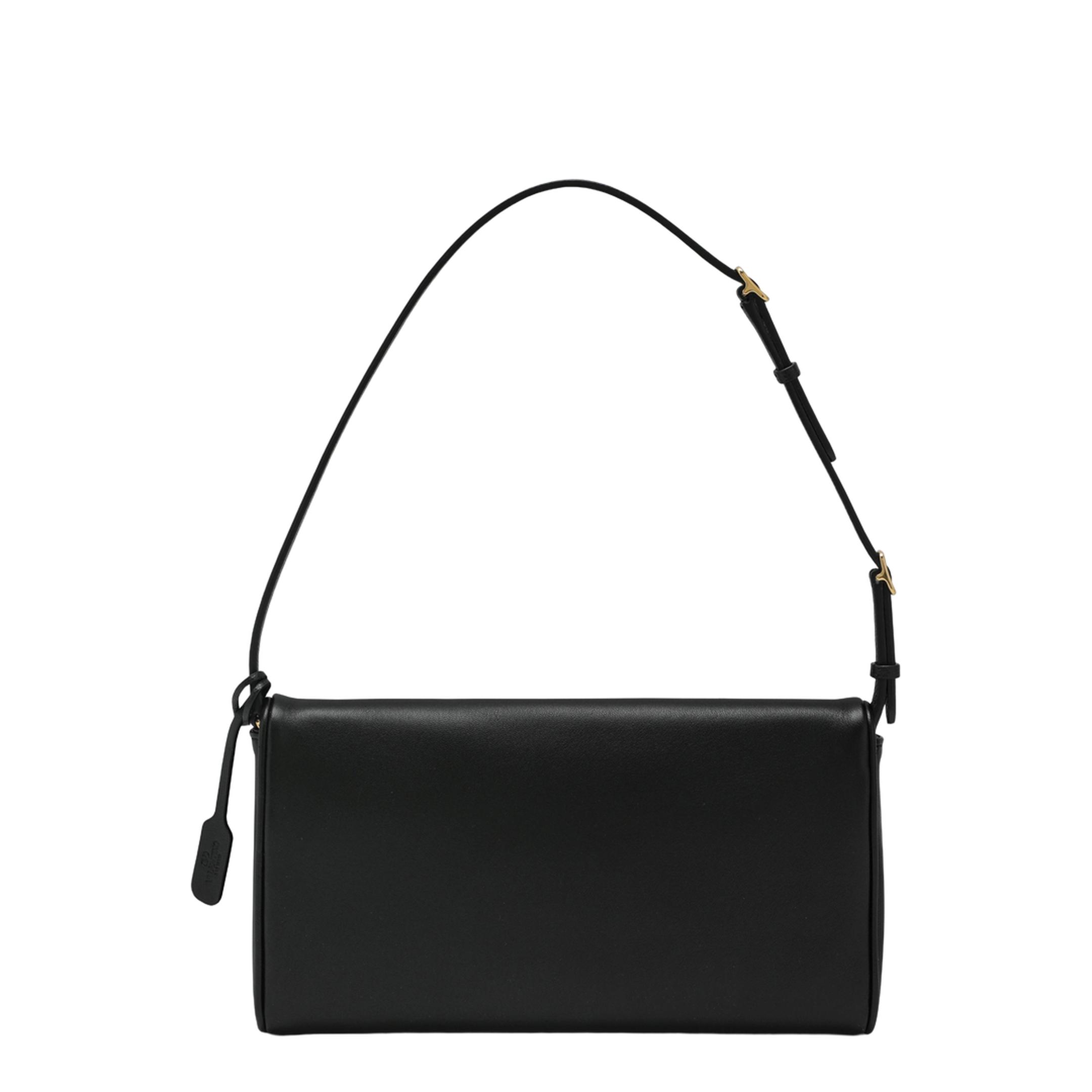 MAYFEYR - Valentino - Leather Clutch Shoulder Bag In Black - 8W0B0T31ABM0NO