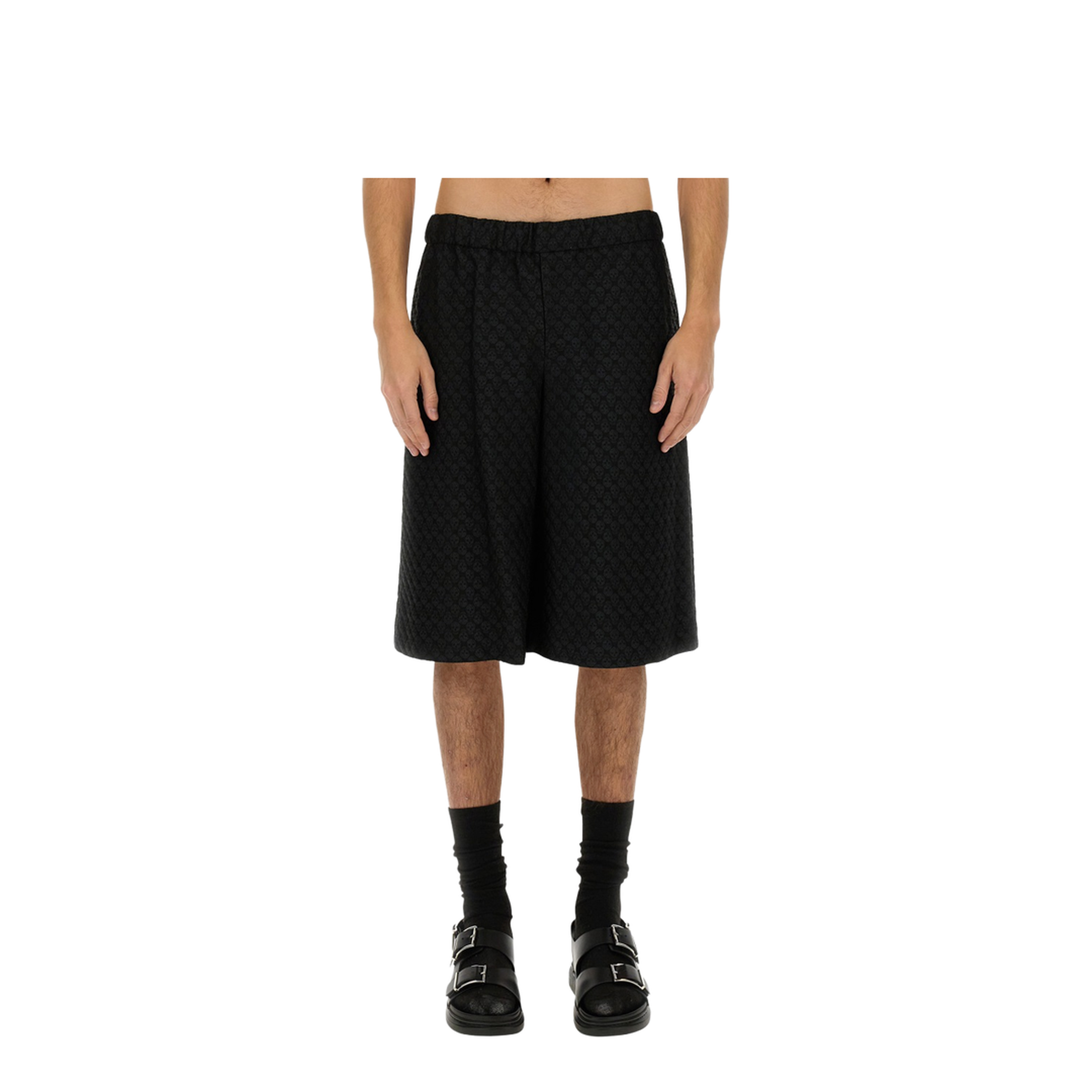 Jacquard Skull Shorts