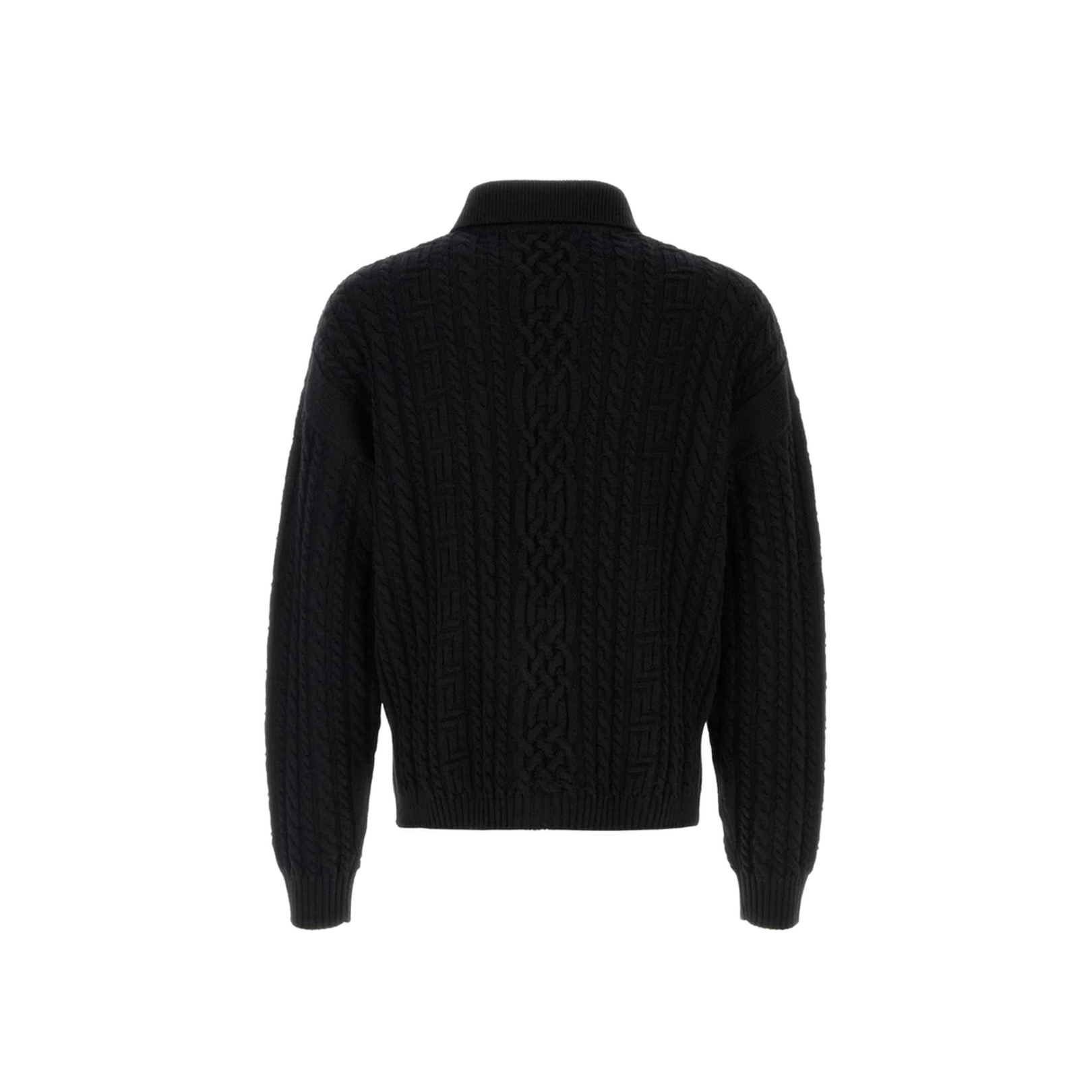 Black Cardigan Wool