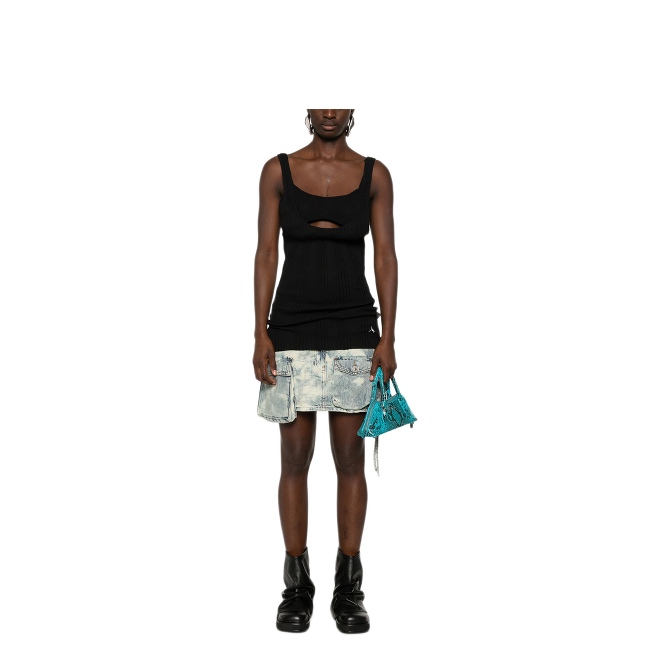 MAYFEYR - The Attico - Layered Tank Top - 247WCT322J048100