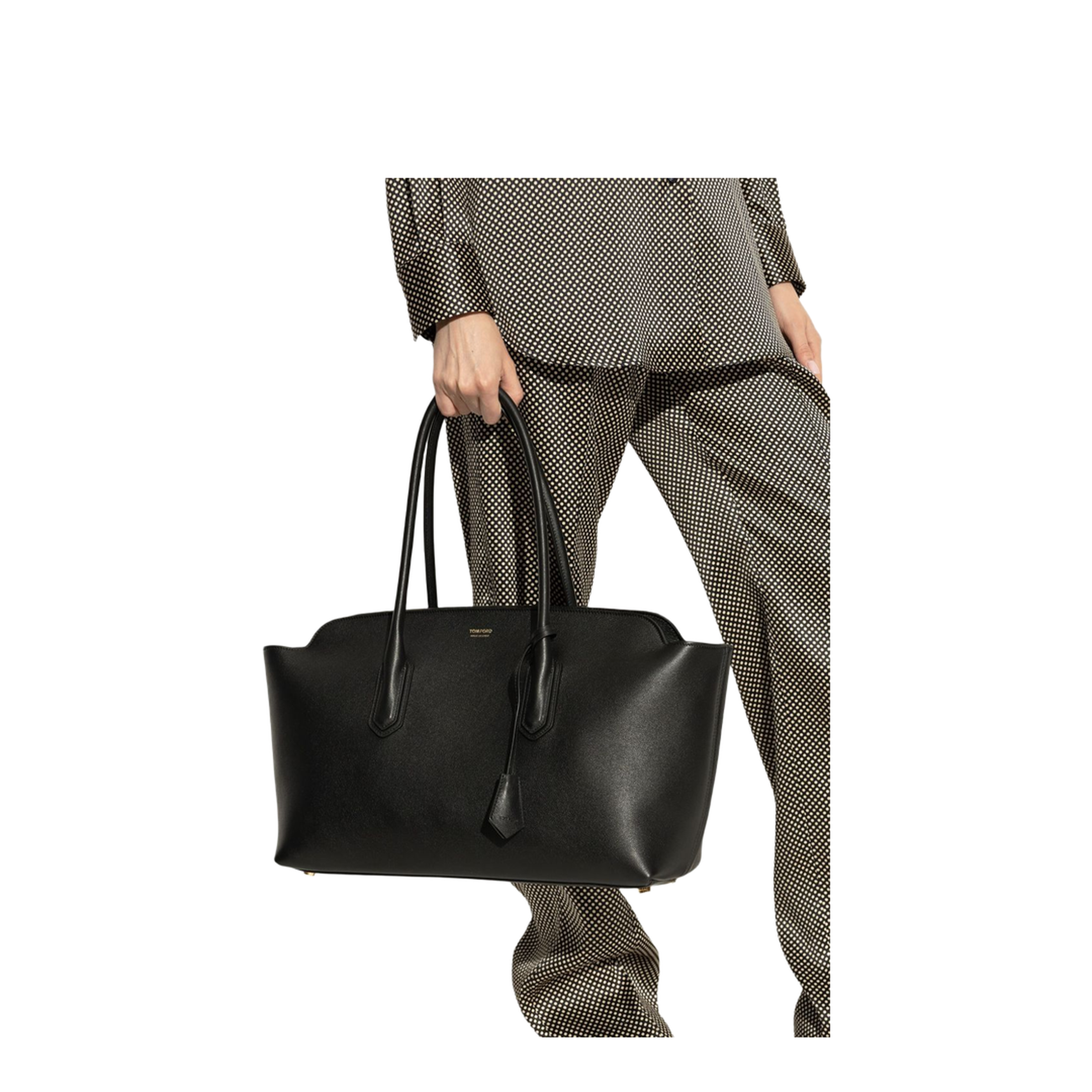 Large Leather Shopping Bag