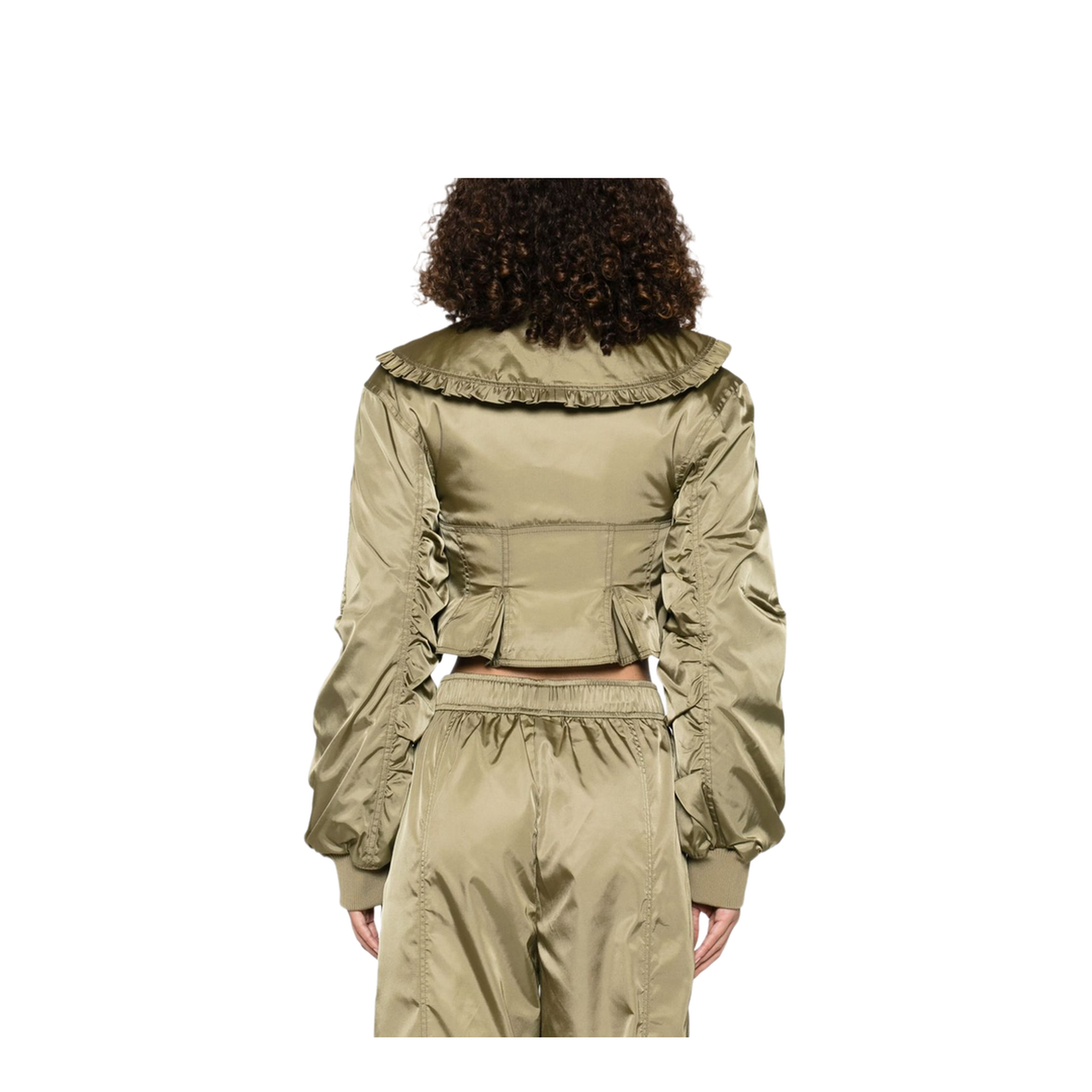 Nylon Short Bomber Jacket