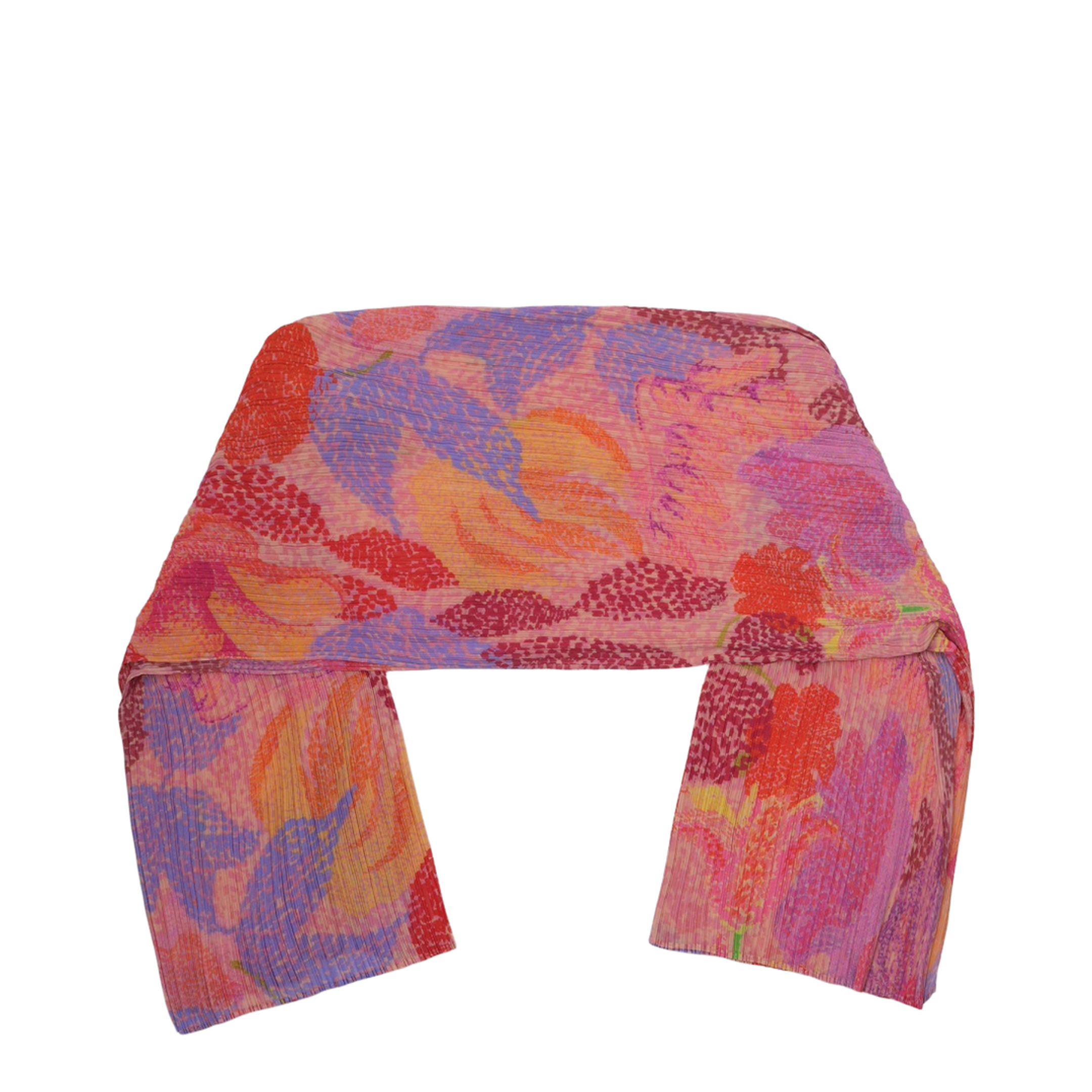 MAYFEYR - Bao Bao Issey Miyake - Floral Print Poncho - PP67AD16122
