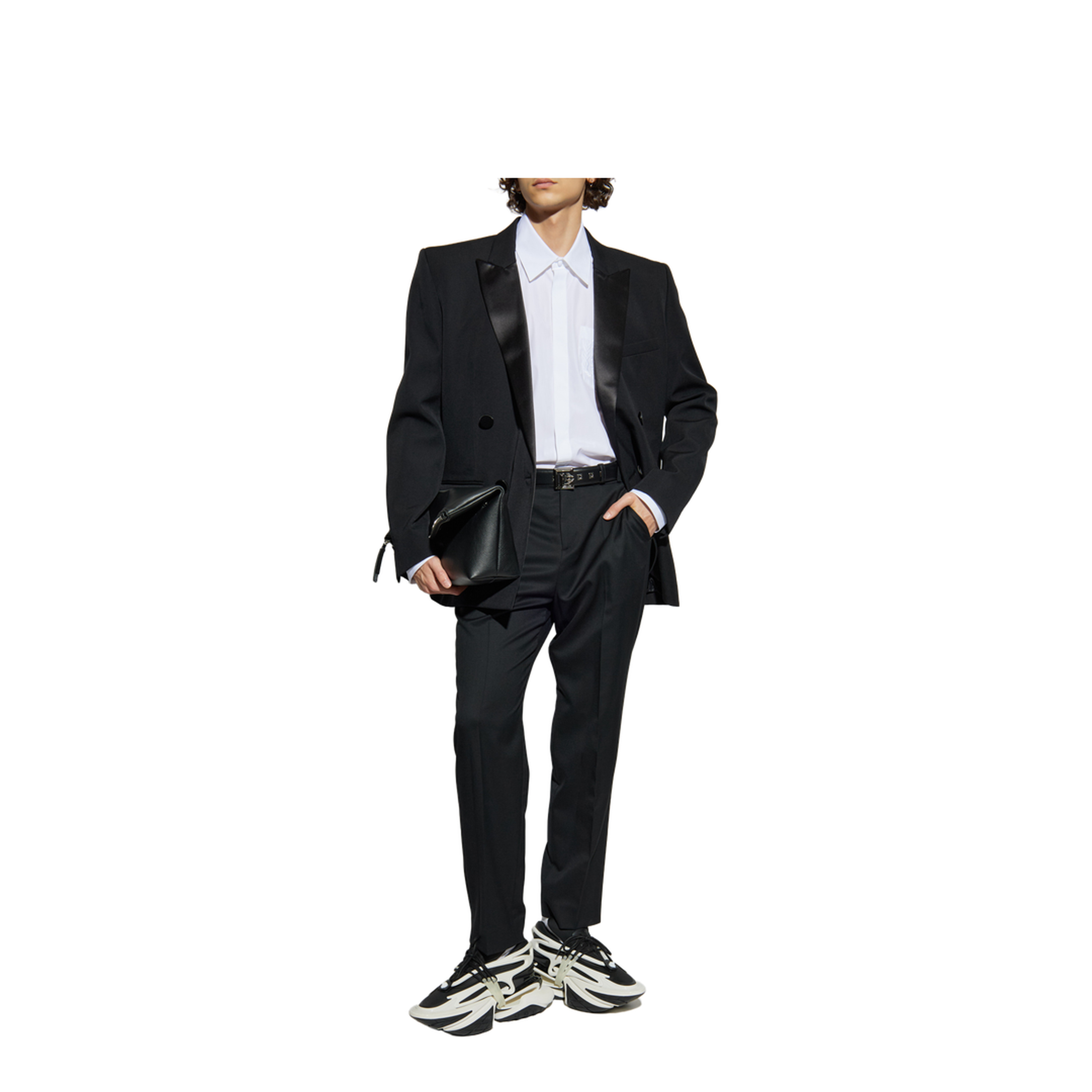 Écusson Embroidered Shirt Poplin White