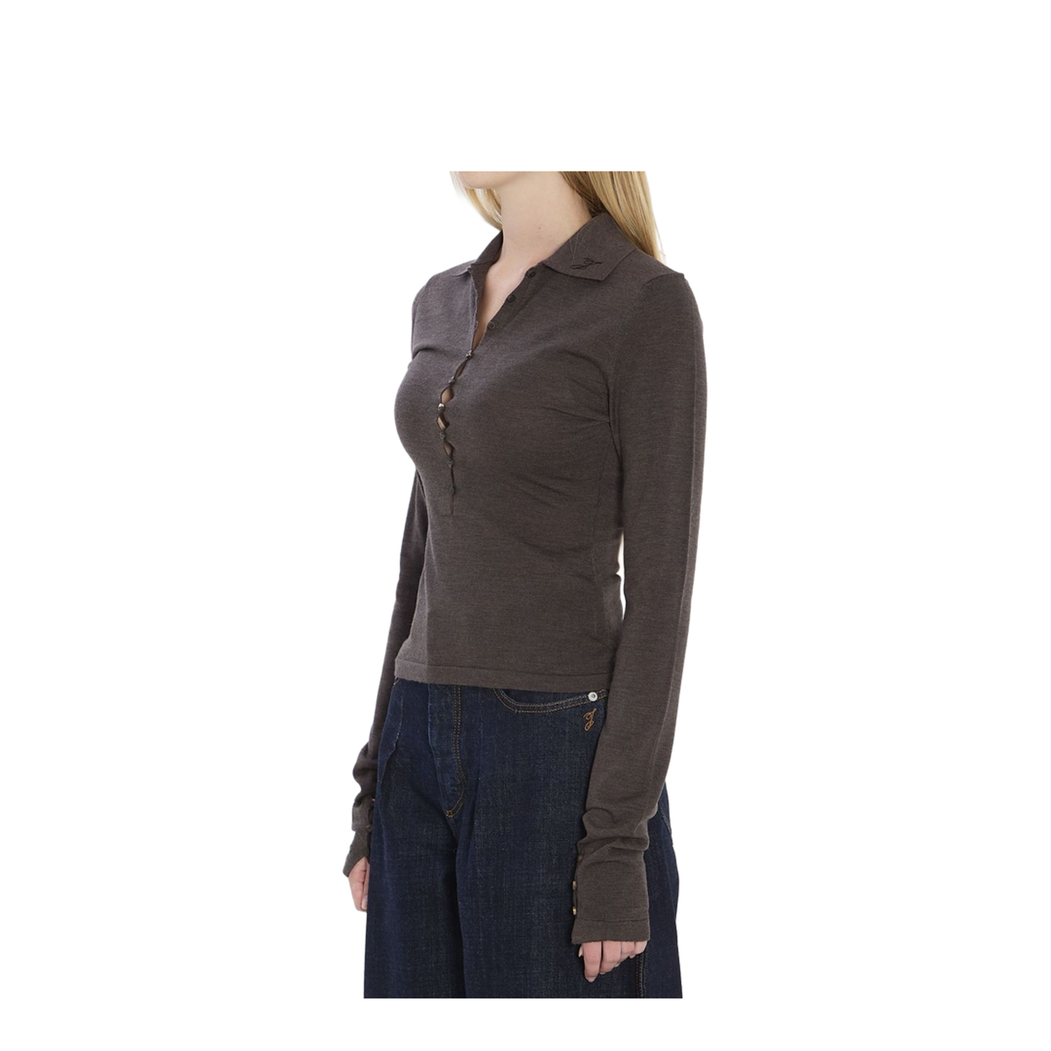 T-shirts and Polos Brown