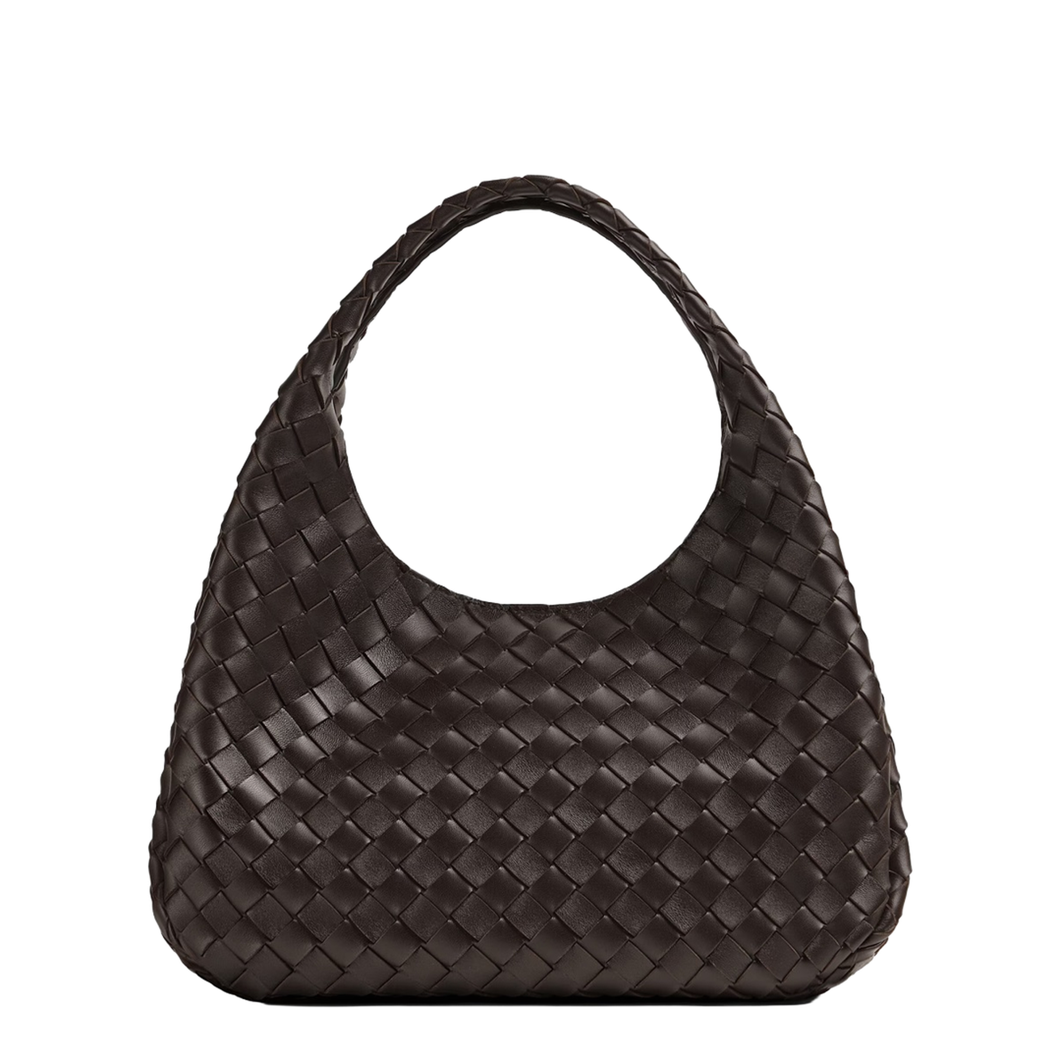 Campana Medium Lambskin Shoulder Bag - Fondant