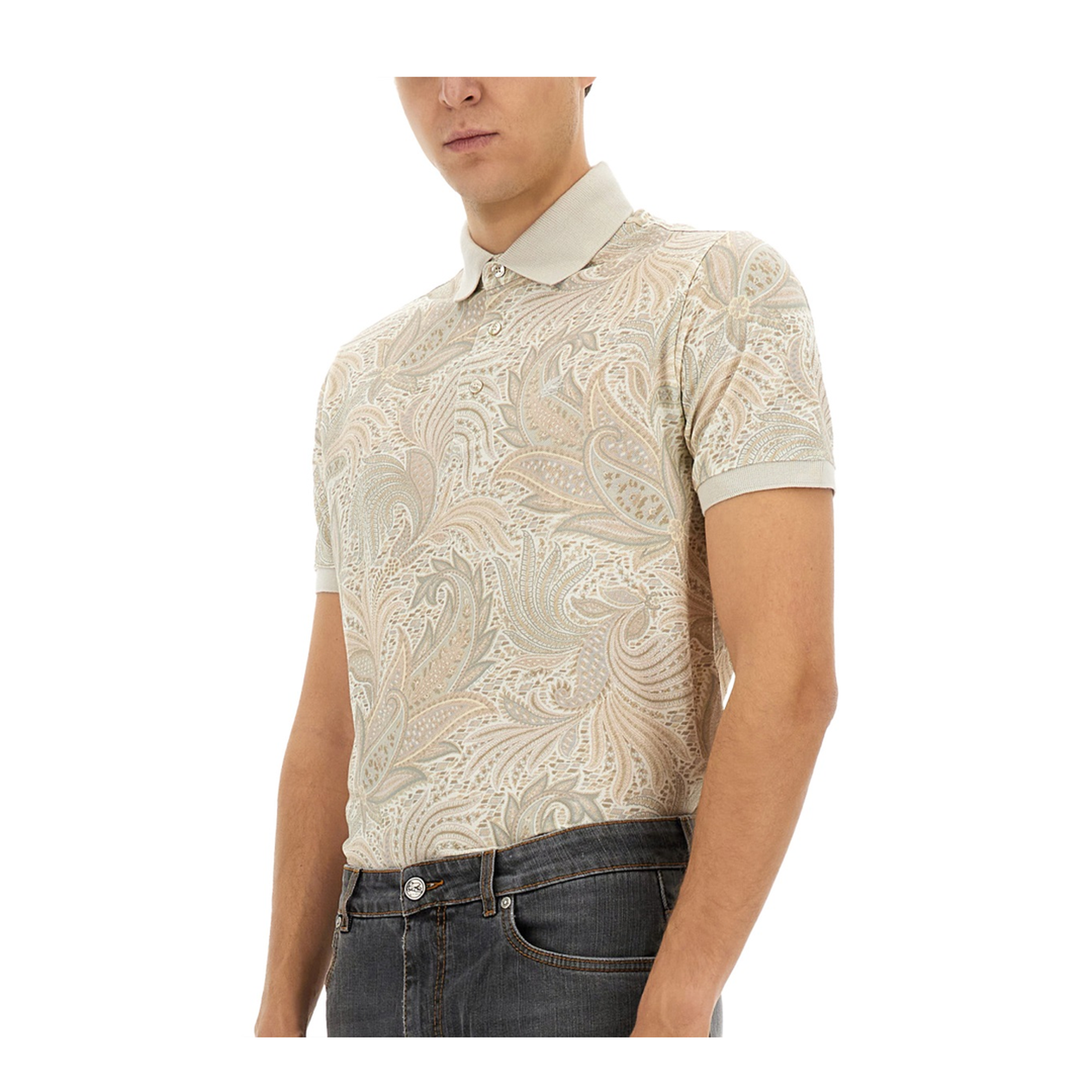 MAYFEYR - Etro - Polo Shirt With Print - MRMD0004AK573X0820