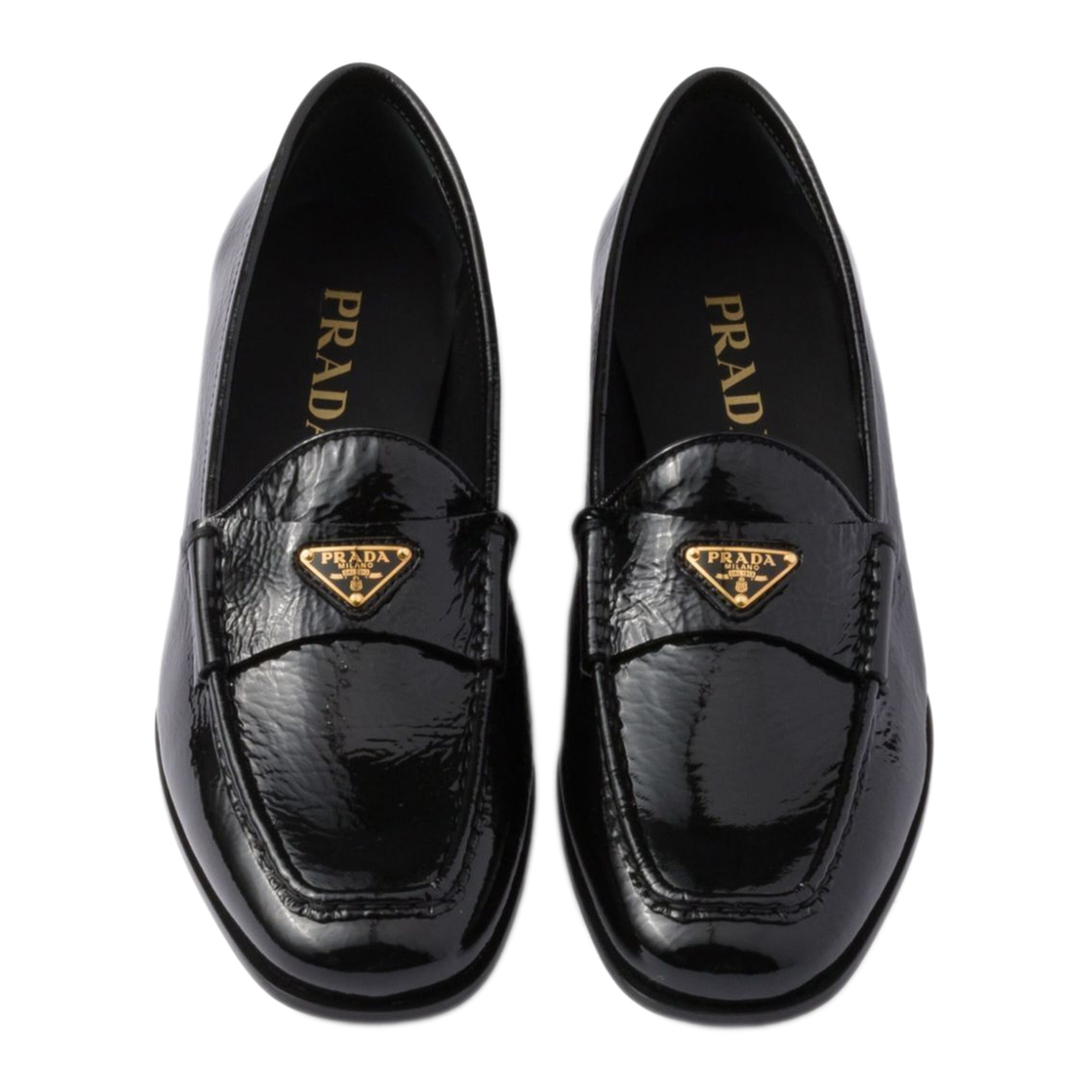 MAYFEYR - Prada - Patent Leather Loafers - 1D843NF020H27F0002