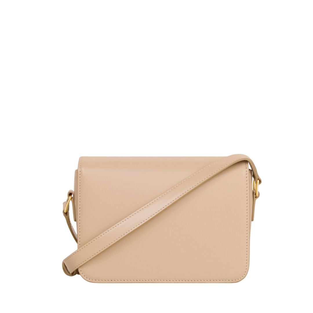 Teen Triomphe Bag In Shiny Calfskin