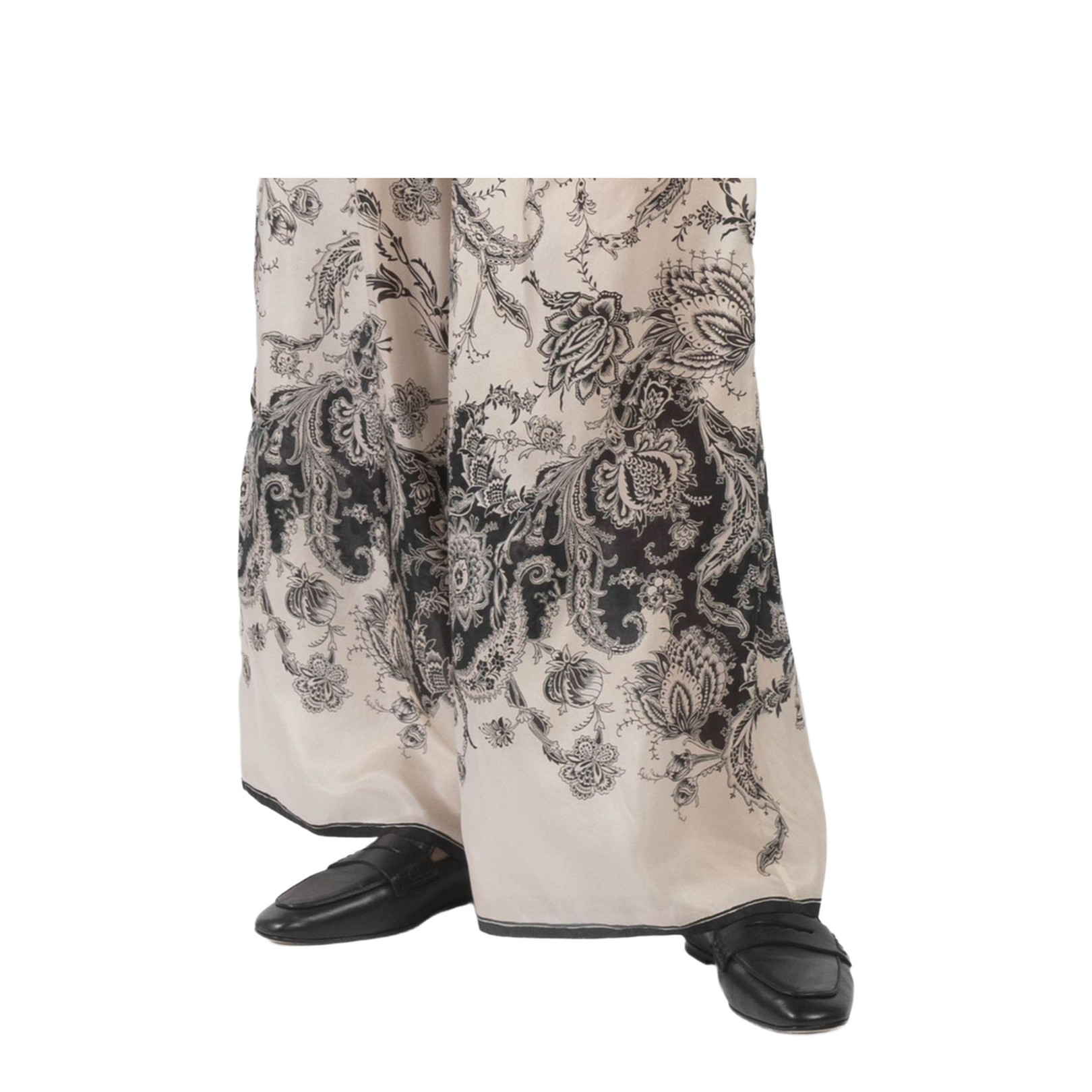 Printed silk Rhiannon pant