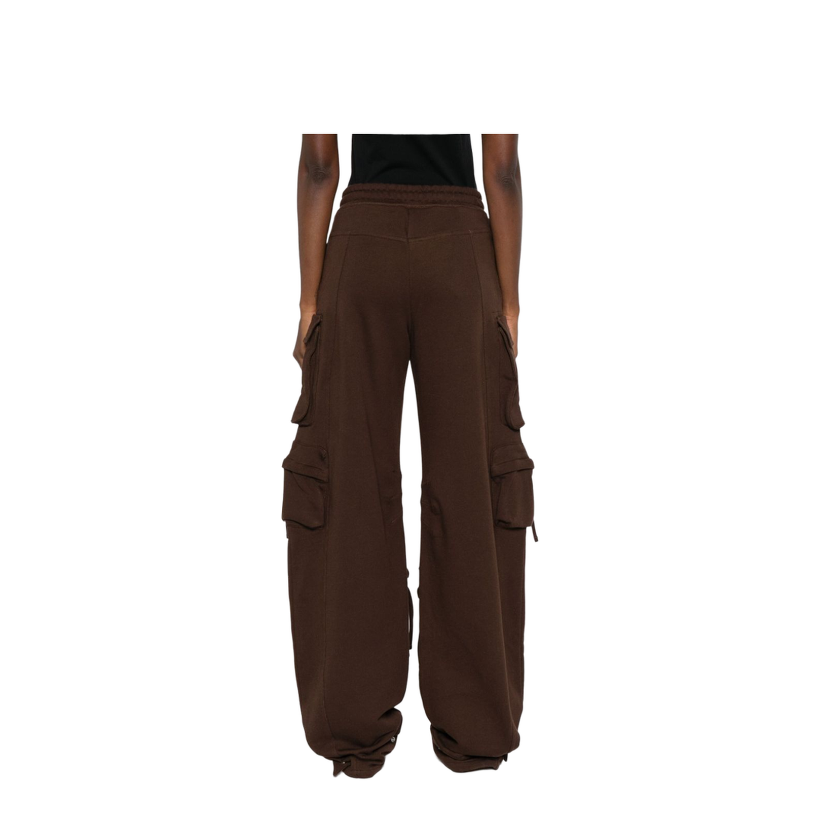 Brown Fern Cargo Pants