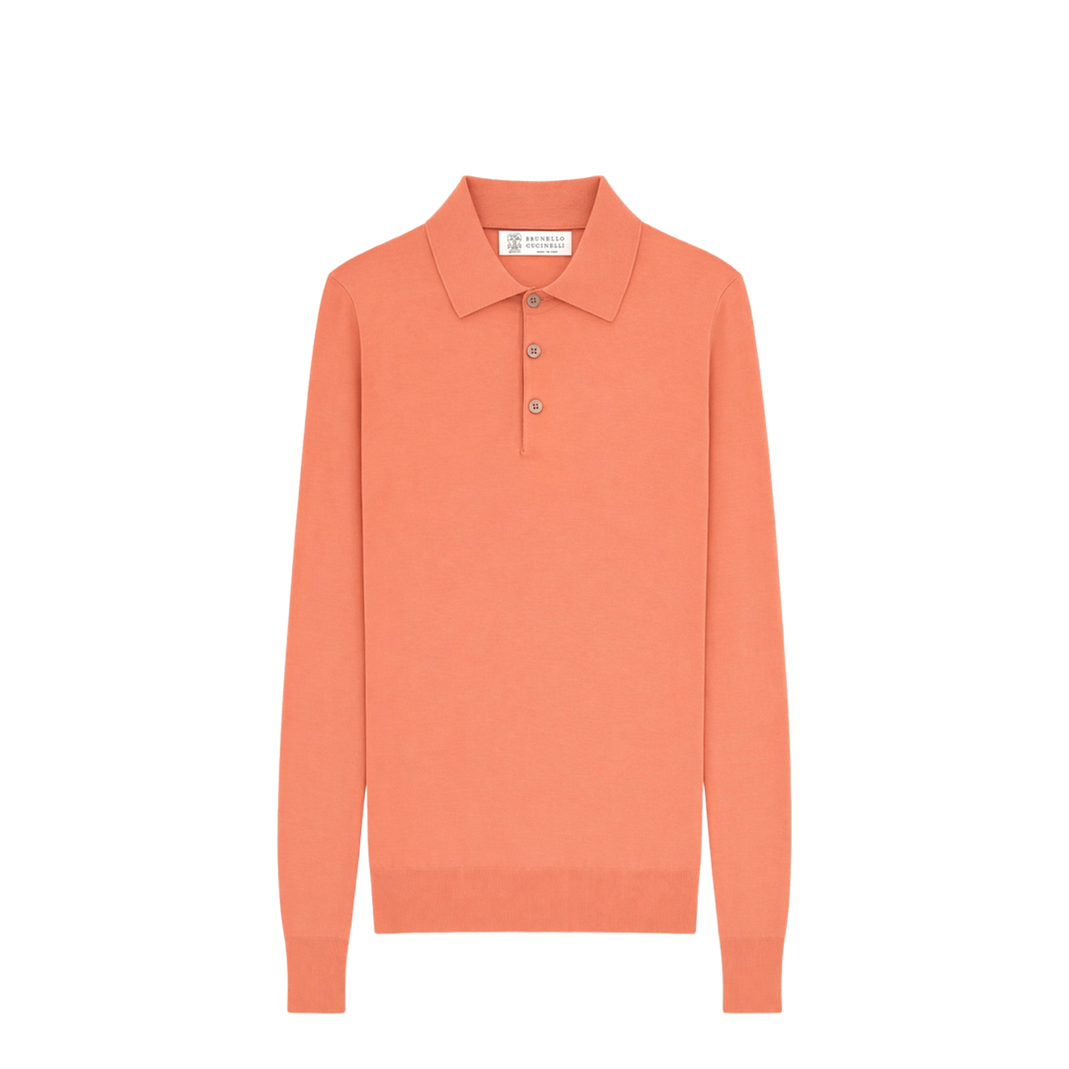 Cotton Knit Polo Shirt