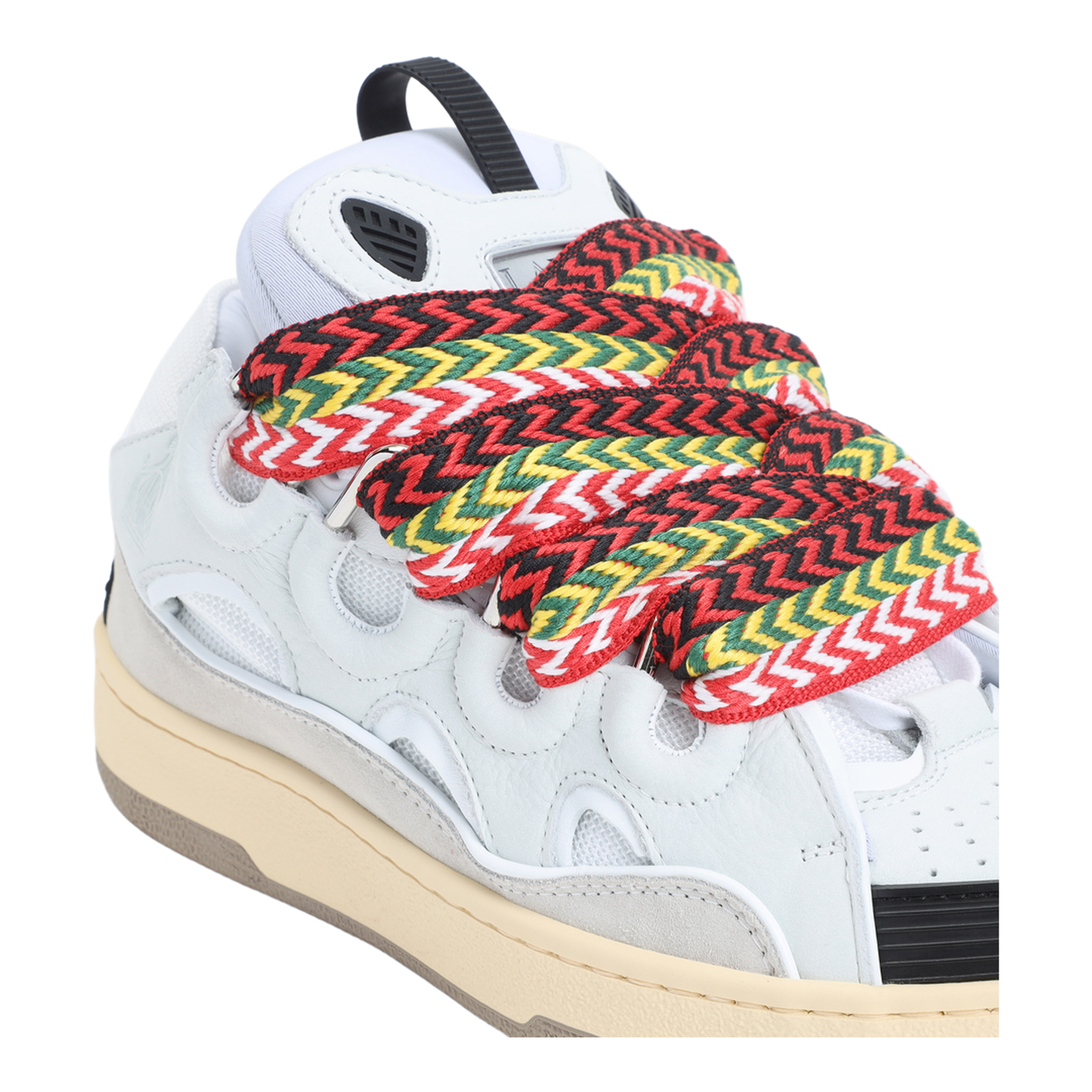 MAYFEYR - Lanvin - Leather Curb Sneakers - FUSKDK12DRA3P26