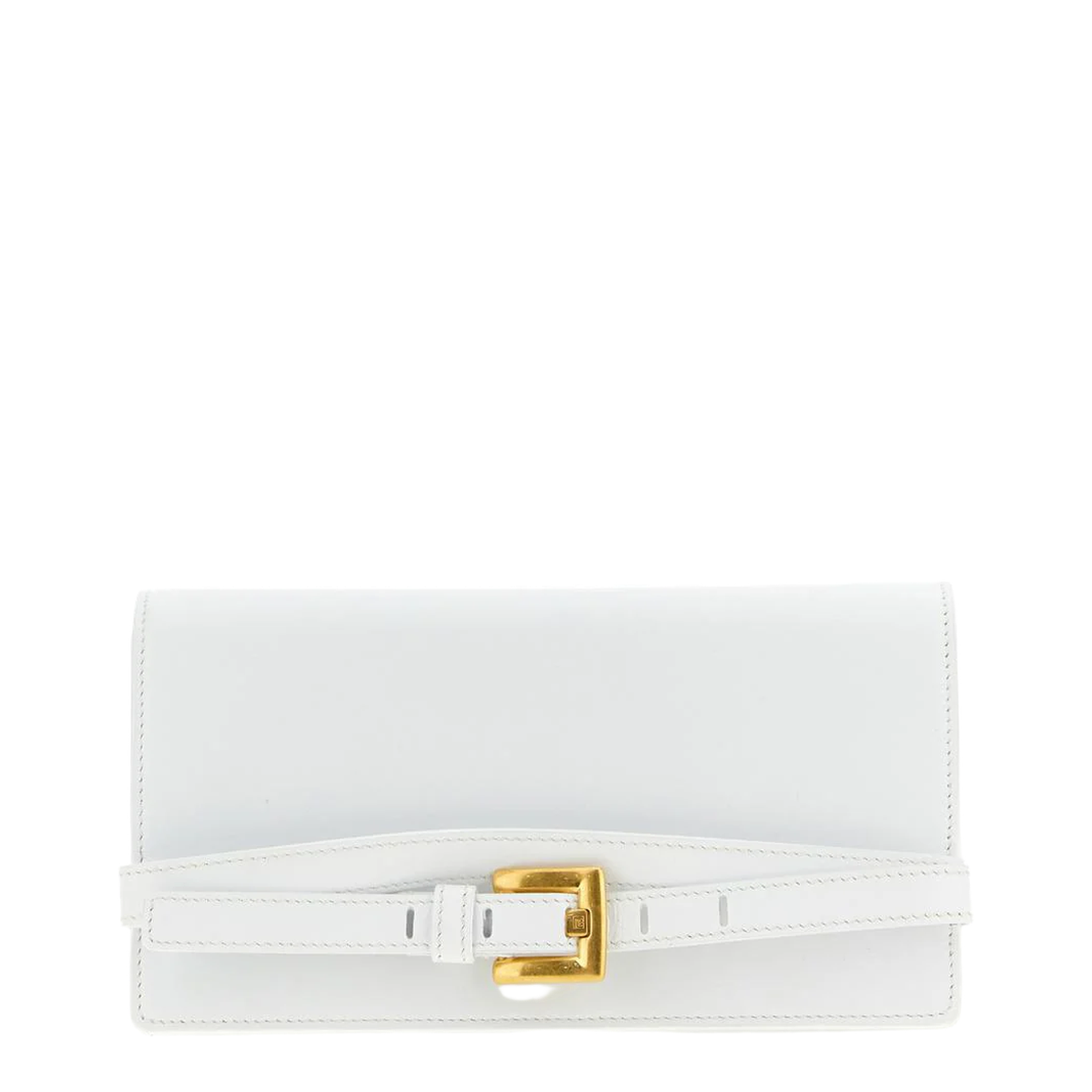 Shuffle Wallet Chain White