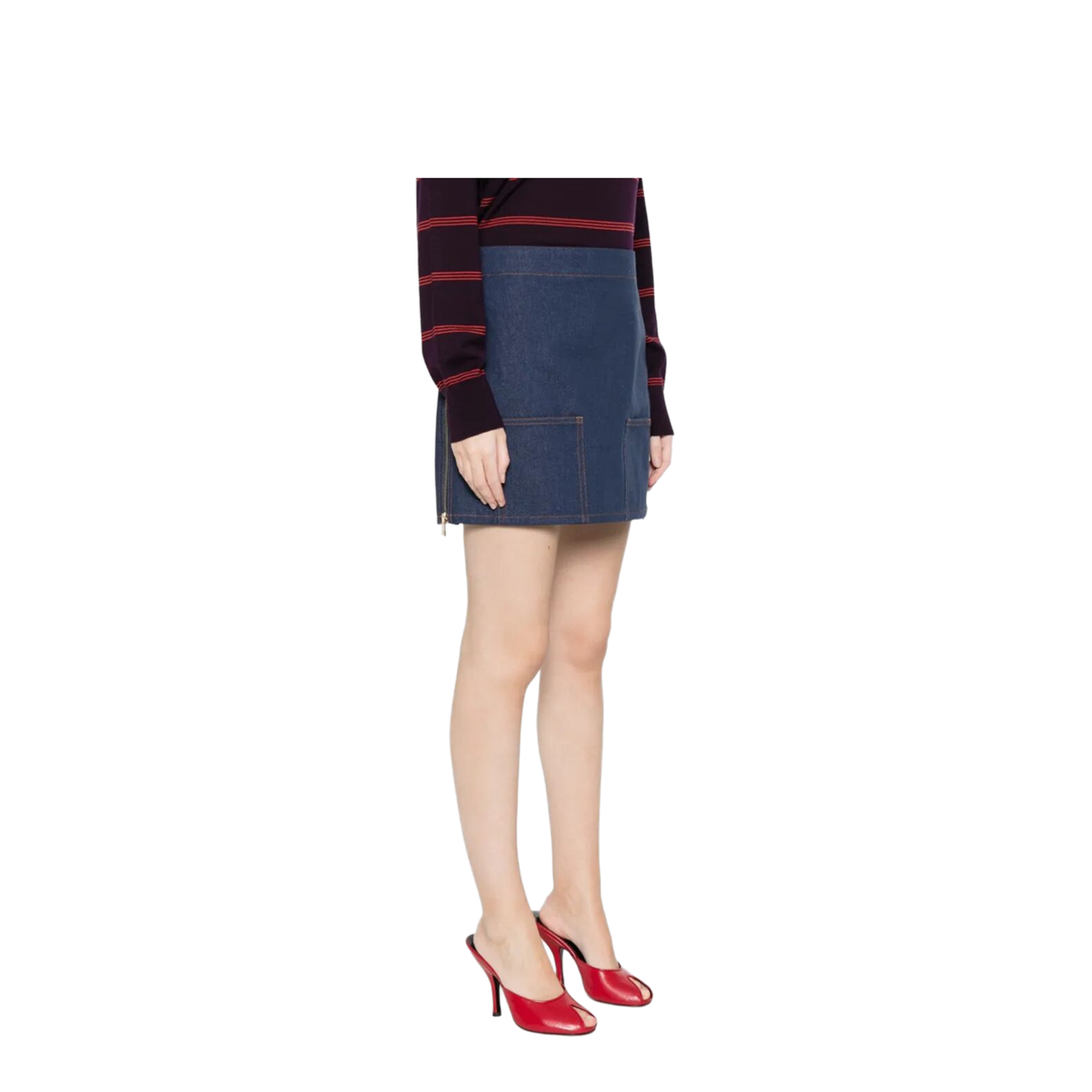 MAYFEYR - Fendi - Gonna Ff Reverse Den - FLQ608AOHS