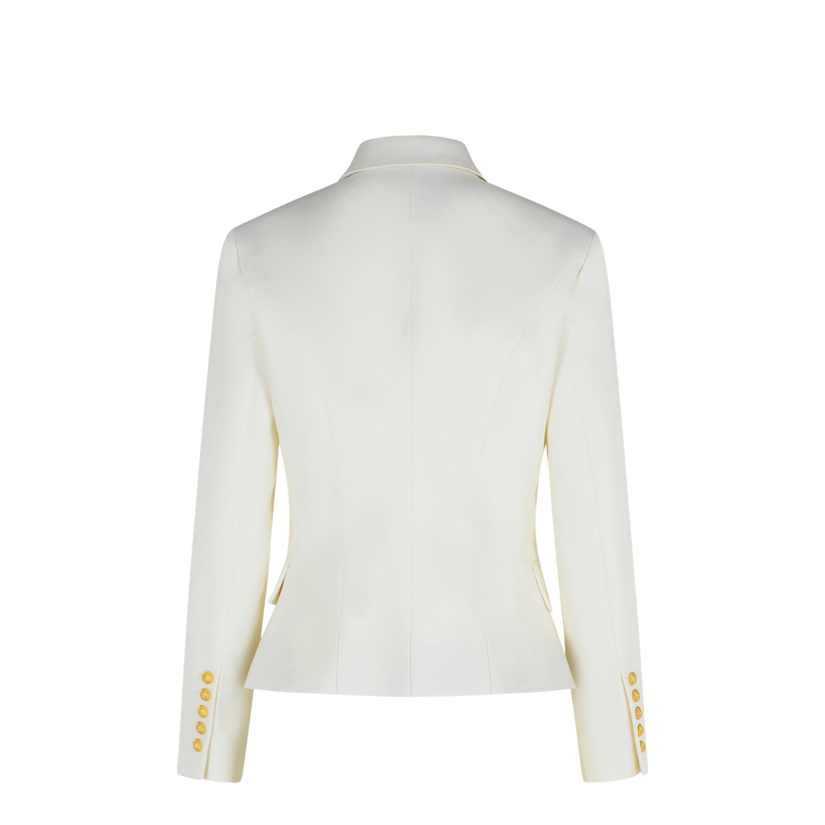 Blazer In White Virgin Wool