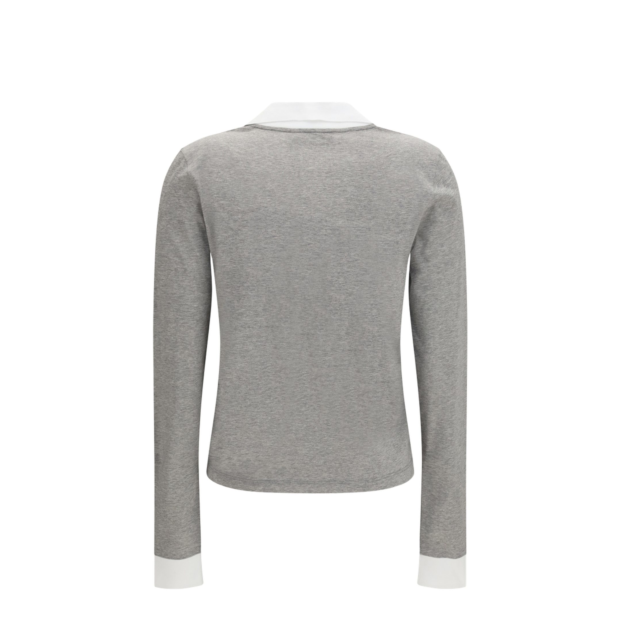 MAYFEYR - Miu Miu - Long-Sleeved Cotton T-Shirt - MJLA57SOOO192Q