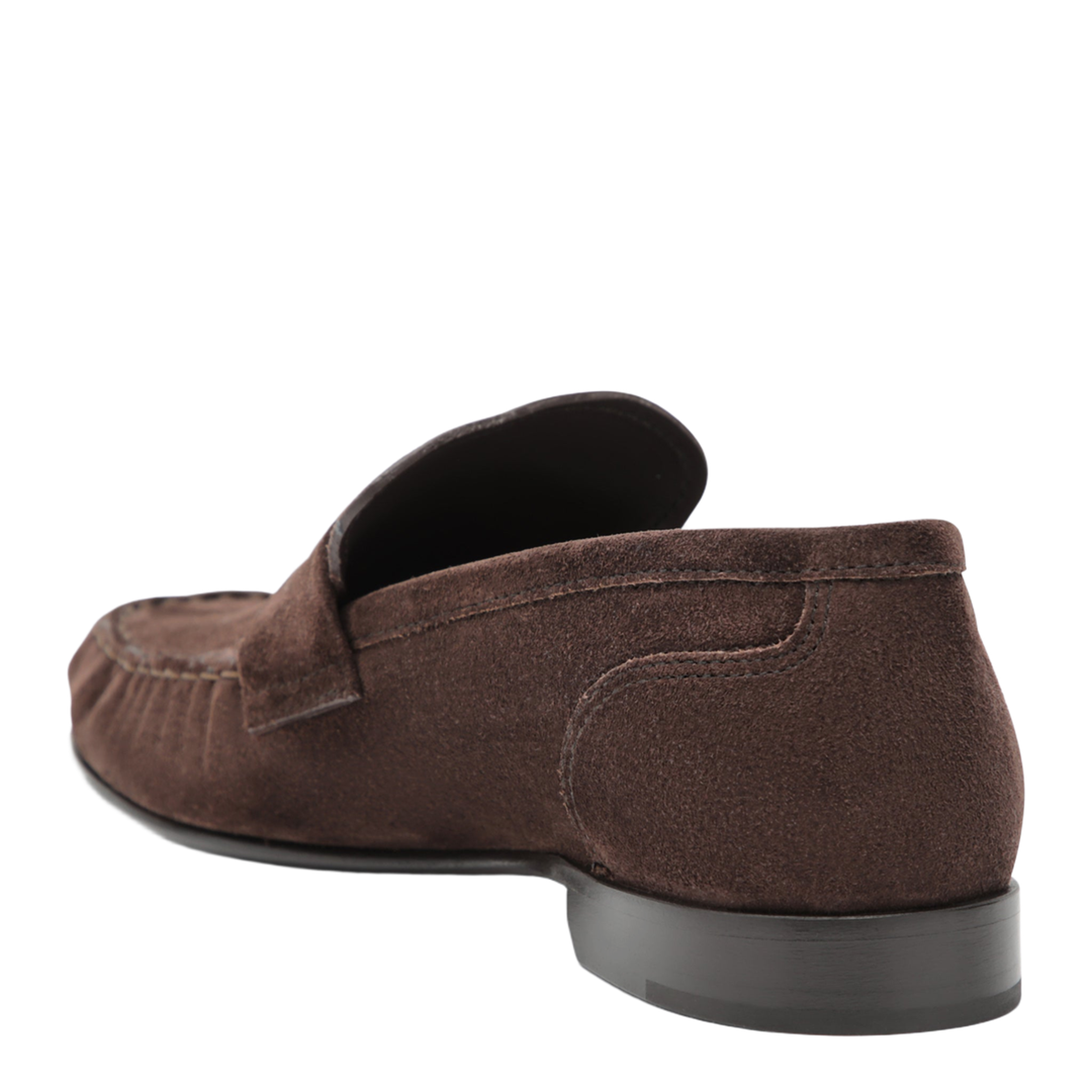 MAYFEYR - Jimmy Choo - Suede Leather Loafers In Chocolate - ELLISLOAFERFSUE025623