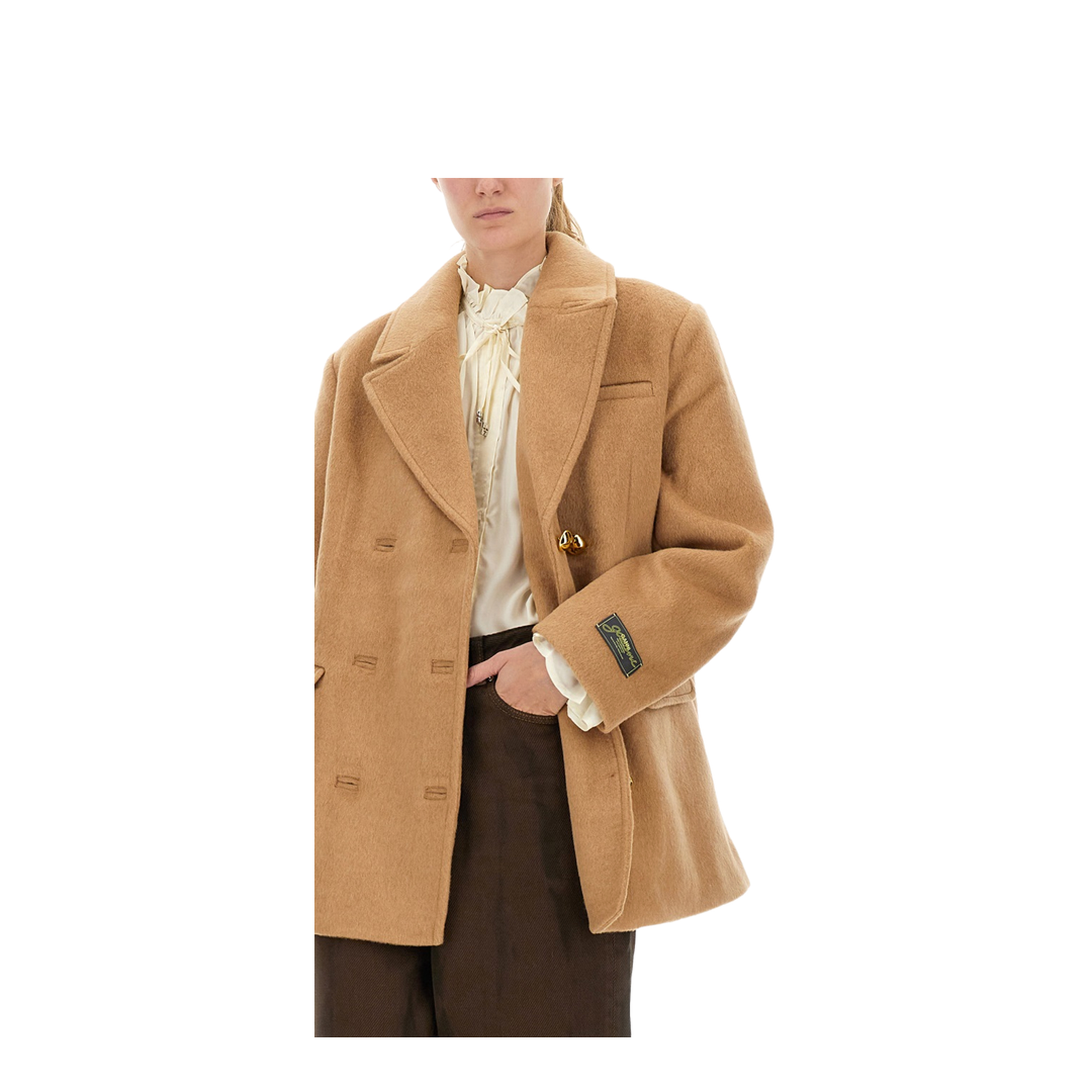 Double-Breasted Wool Blazer