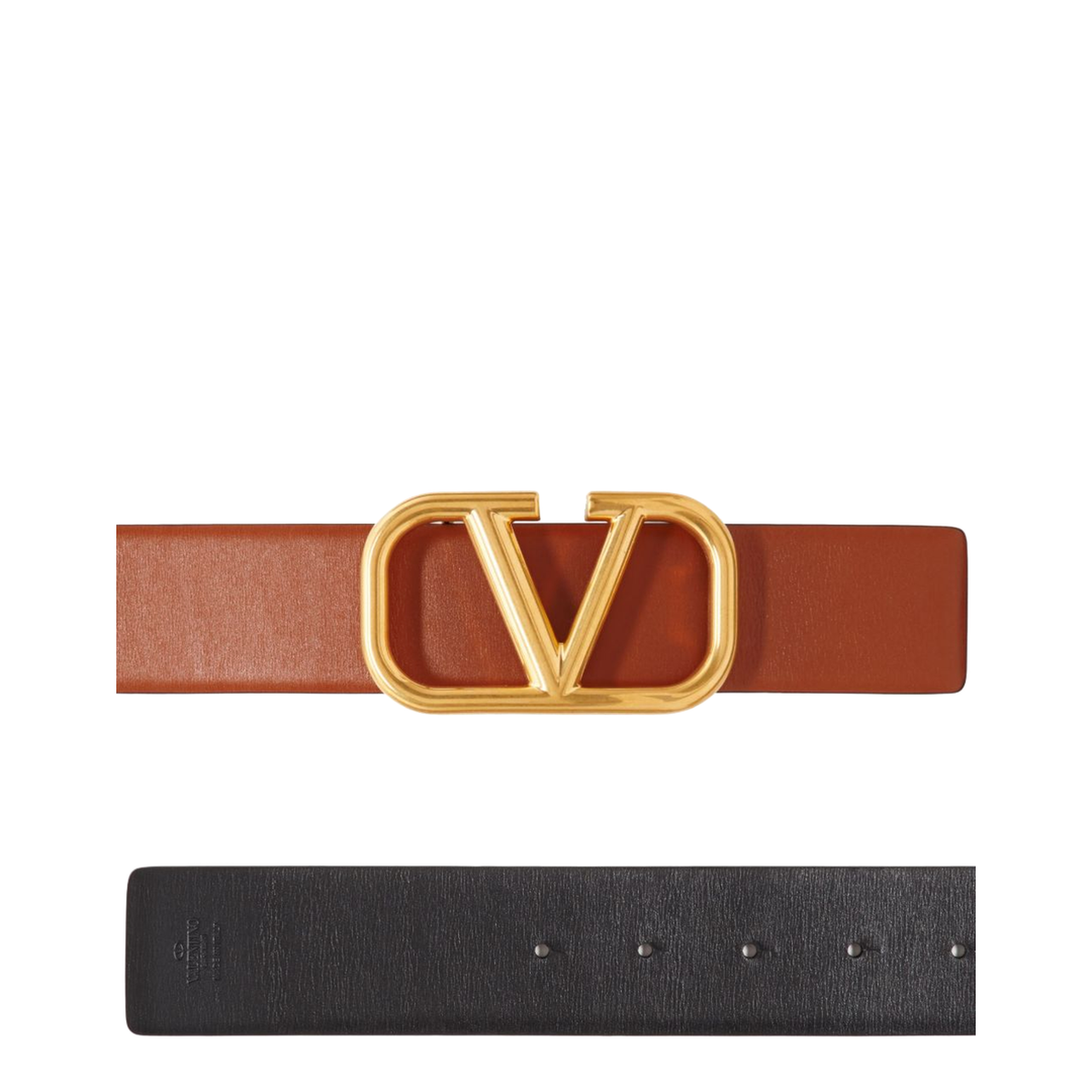 V Logo Reversible Belt