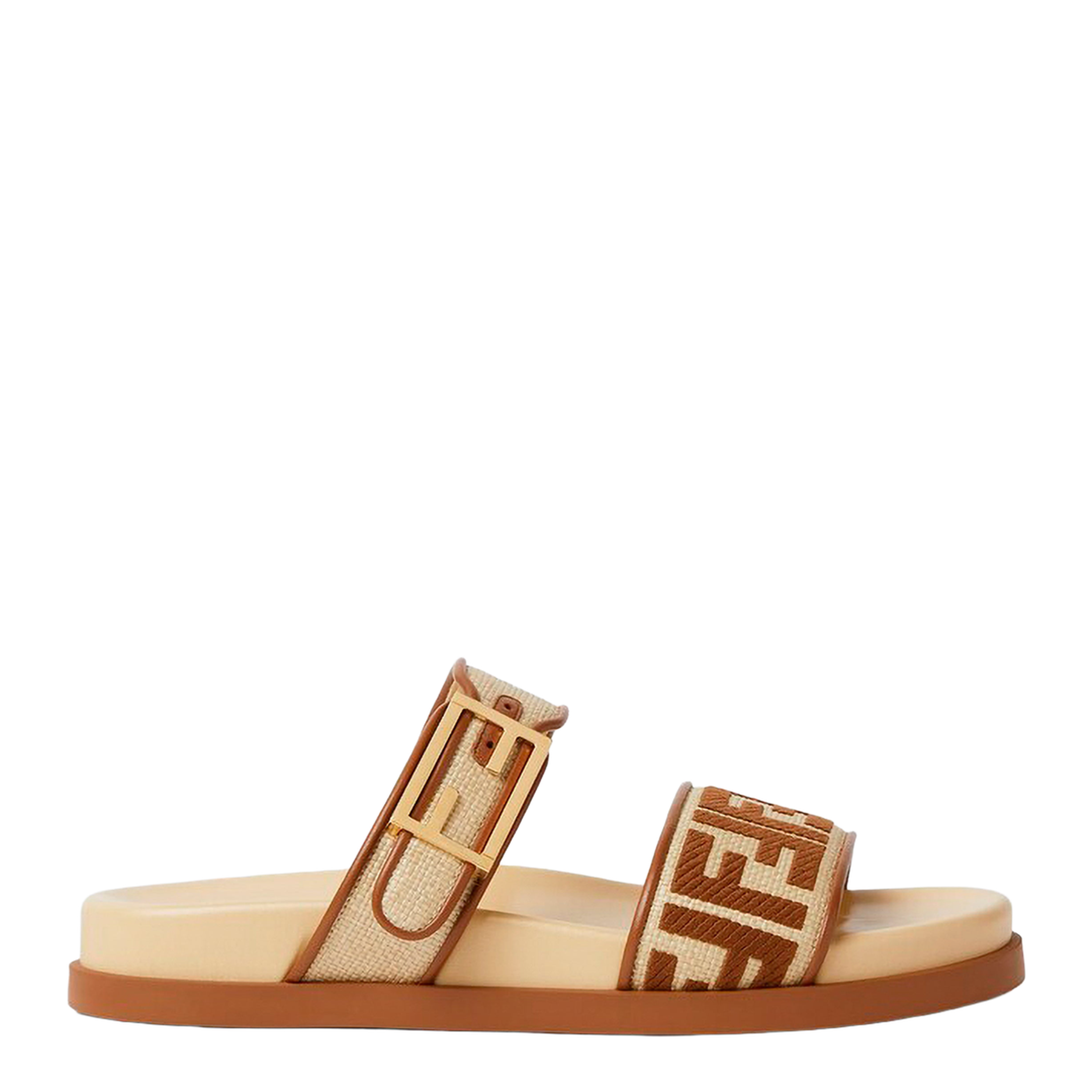 MAYFEYR - Fendi - Slide Feel In Rafia Beige - 8X8710ABN3F1WQJ
