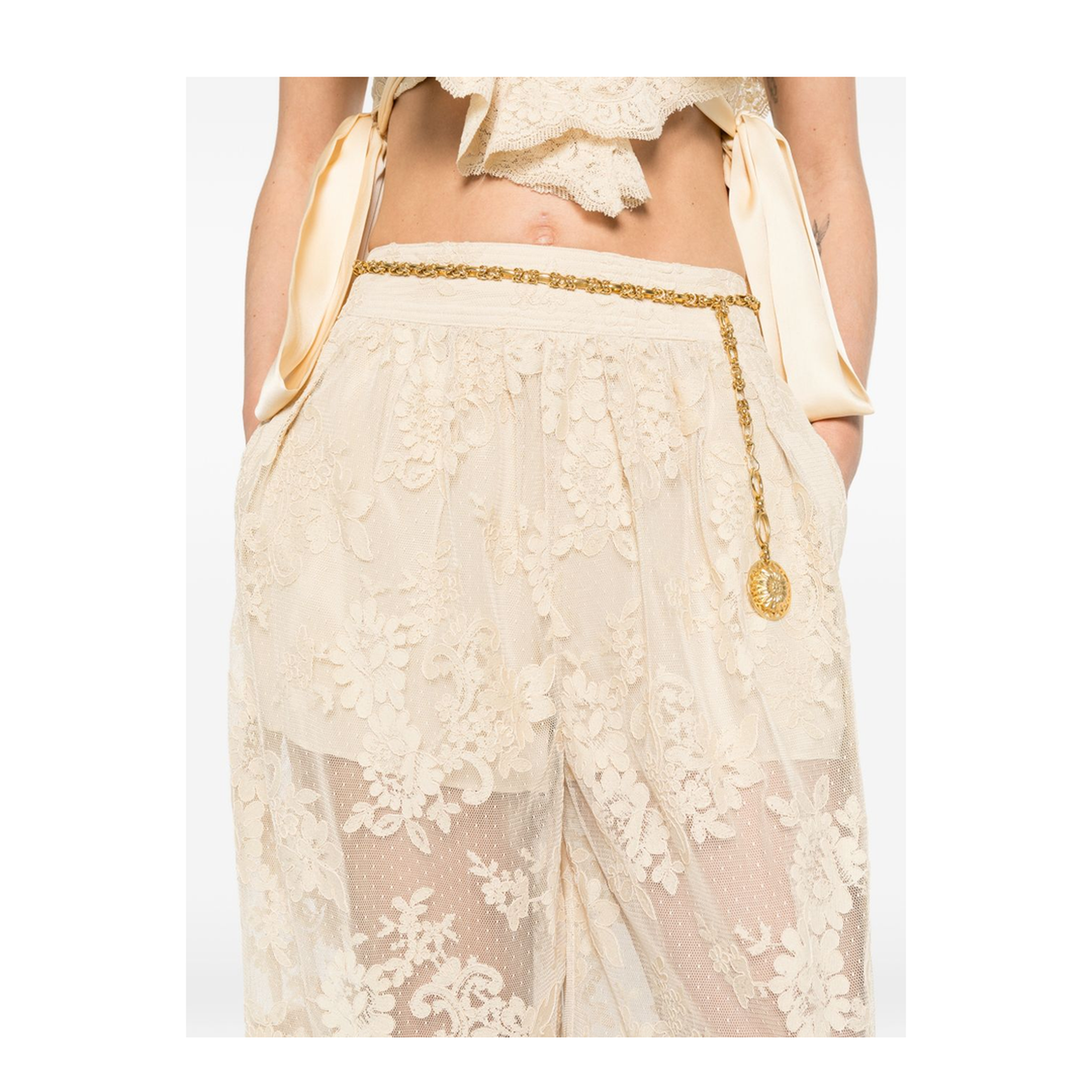 MAYFEYR - Zimmermann - Trousers Beige - 6206PS261CRM