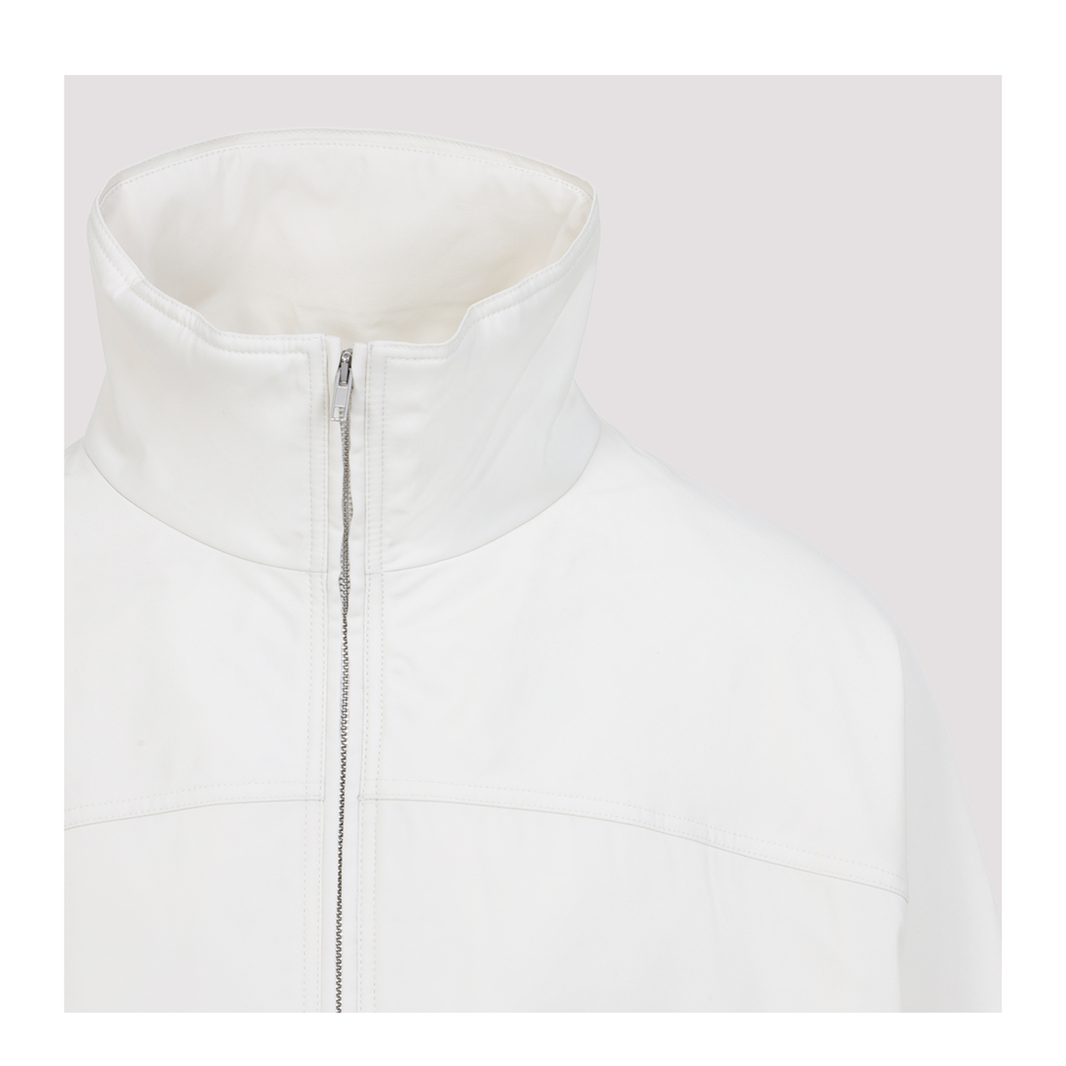 MAYFEYR - MORDECAI - Ivory White Barakuta Jacket - 25E96MXR20Z004