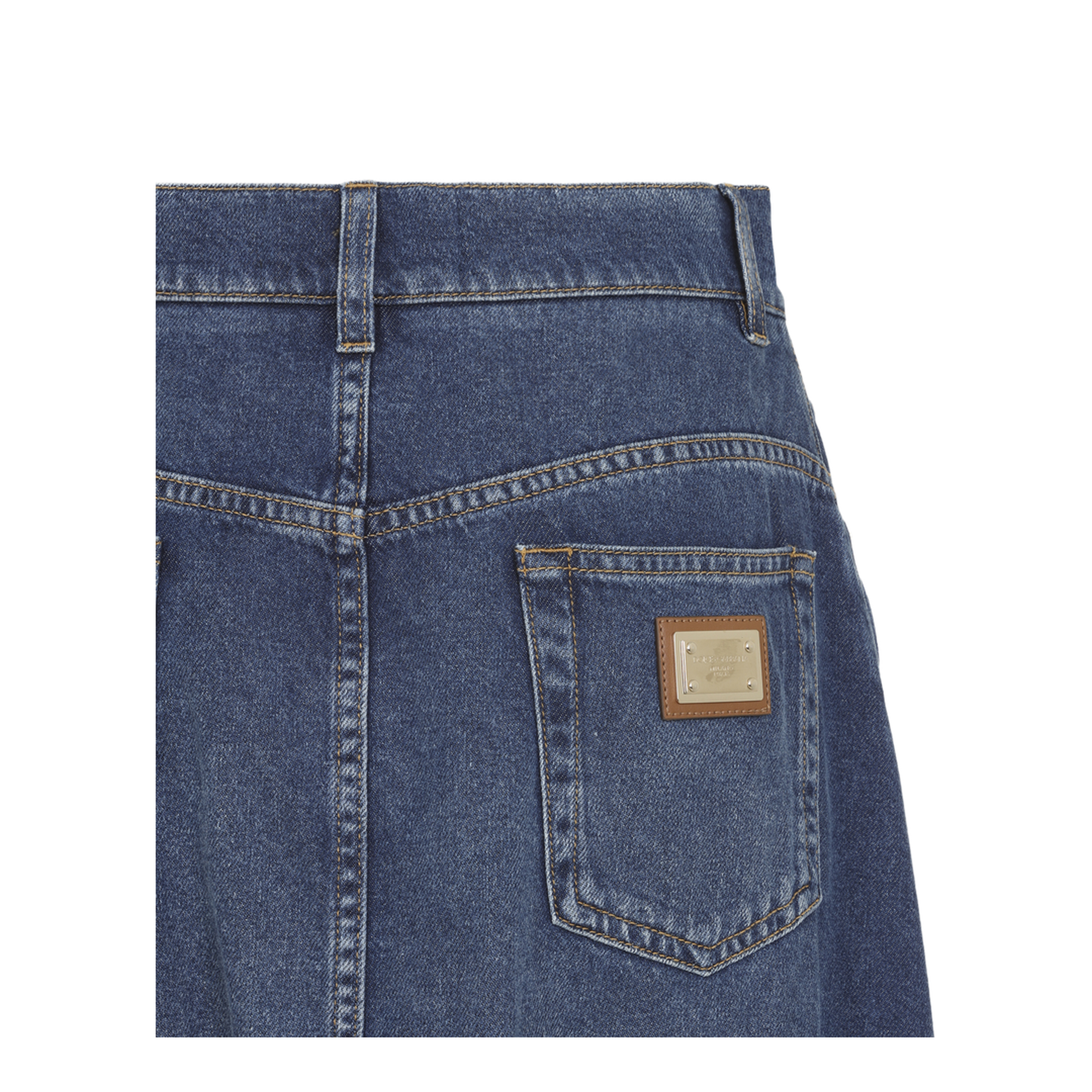 MAYFEYR - Dolce & Gabbana - Long Denim Skirt - F4DDZDG8PH5